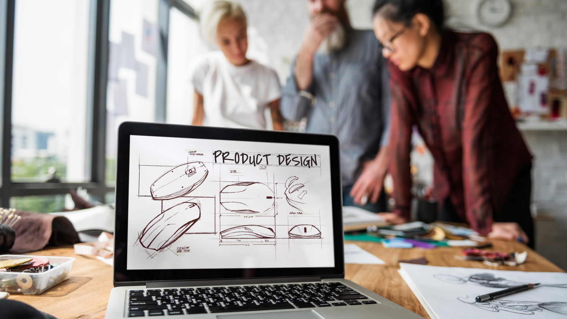 A team strategizing about how to forecast demand without any sales history