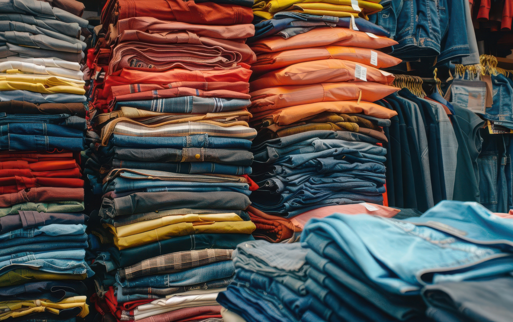 An expansive assortment of apparel, that's ultimately an inventory planning mistake