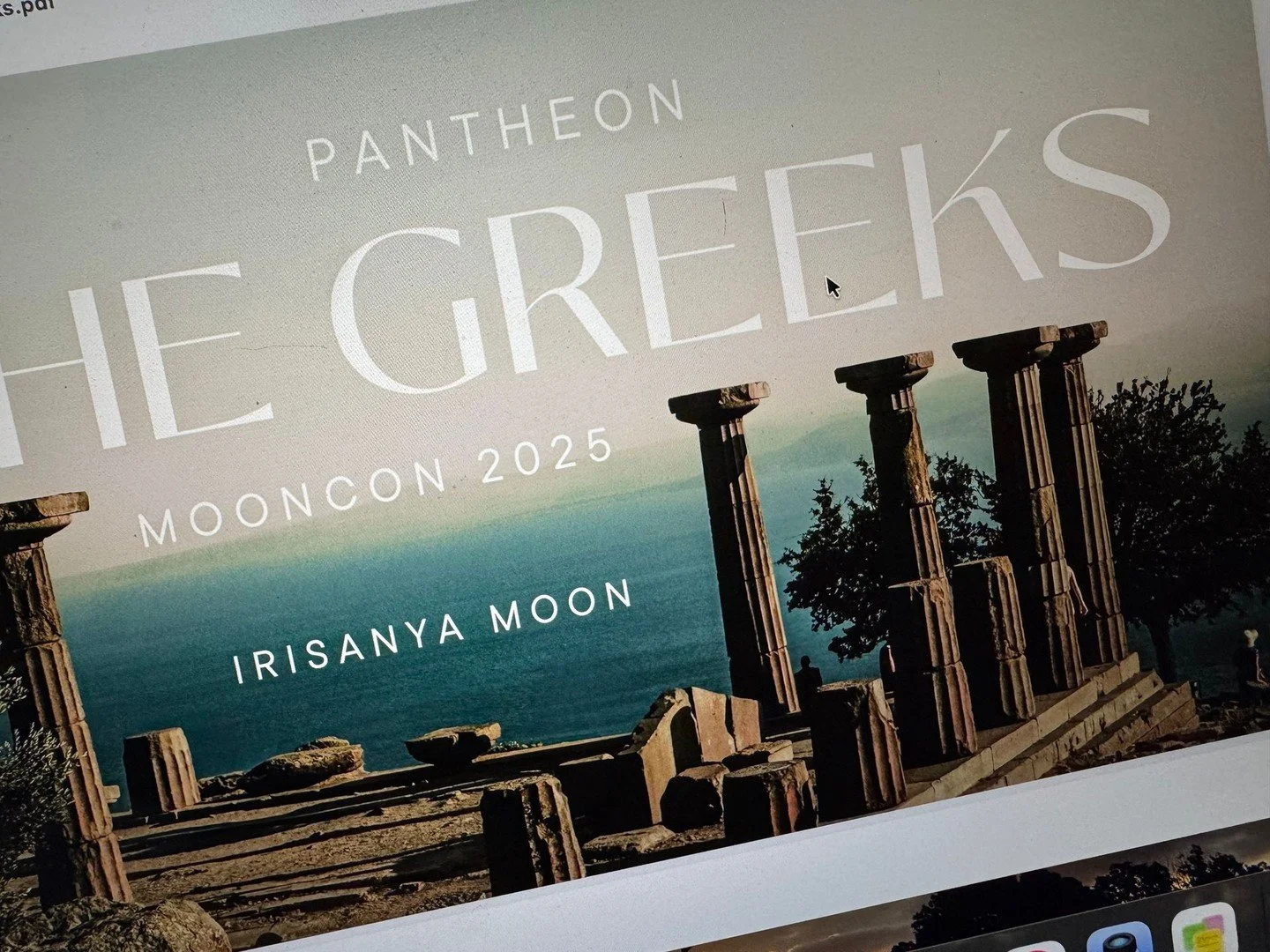 MoonCon 2025 is this weekend!

This FREE virtual conference is organized by my publisher, Moon Books. And this year, we're focusing on Pantheons. At the end, we'll have a Q&amp;A with the authors.

This will stream LIVE on Facebook on October 11, and