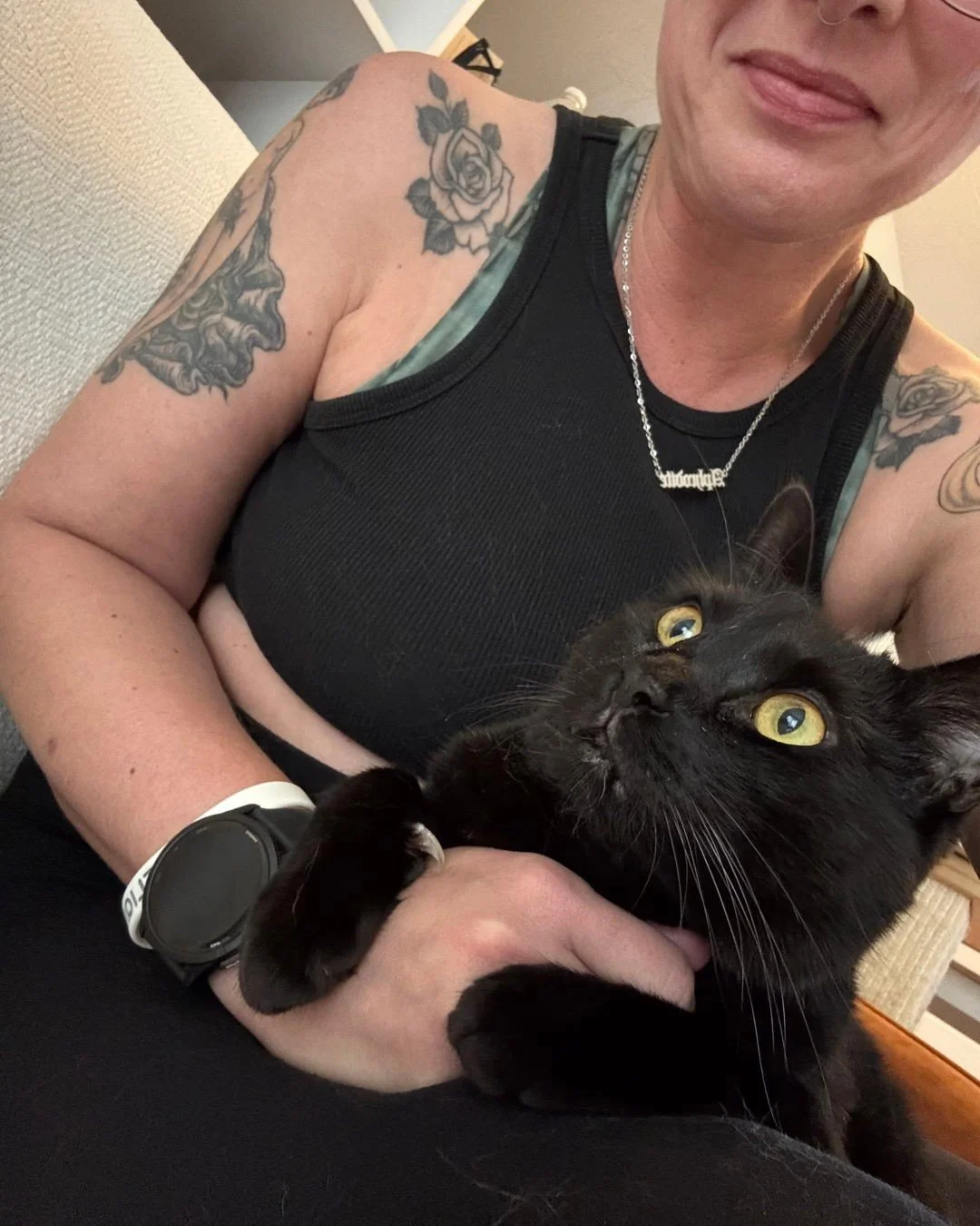 Apparently it was black cat appreciation day of some sort at some point this week, though I try to celebrate every day...
#blackcat #blackcatappreciationday #blackcatmom