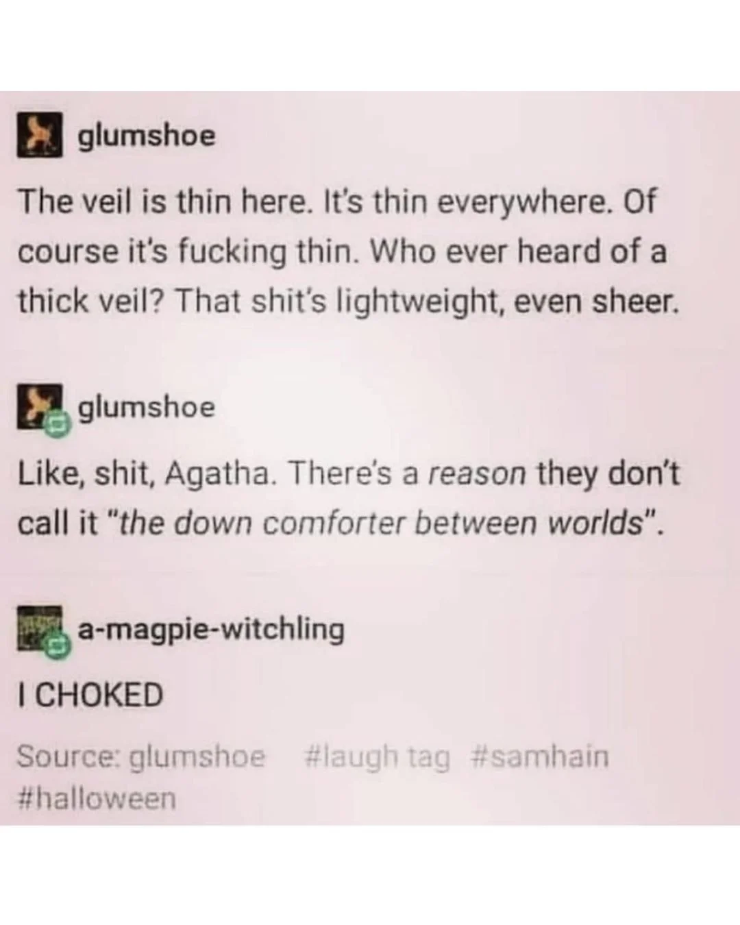 (always a fun one to share at this time of year...)
#theveilisthin #samhain #halloween