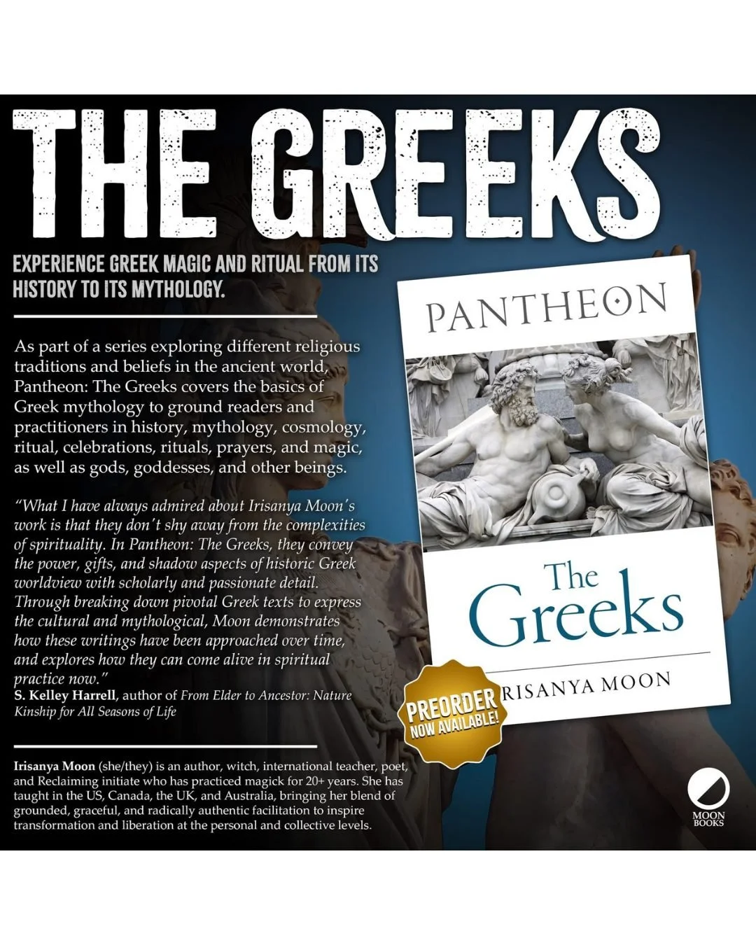 There are stories that stay with you, that follow you, and that change you.
Greek mythology changed my life, even though I didn't find it until I was in my late thirties.
Maybe you have heard the call too? 

&quot;Pantheon: The Greeks&quot; is availa