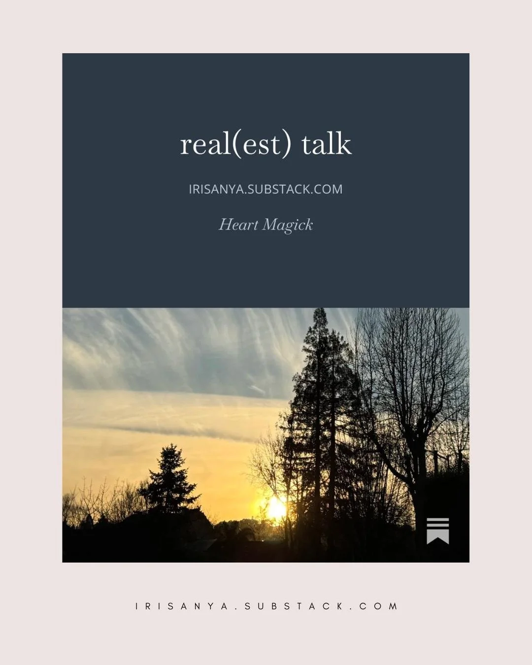 In case you need to hear what I needed to tell myself, next week's Heart Magick substack is for you.

#HeartMagick #Substack #Permission #No #Transitions