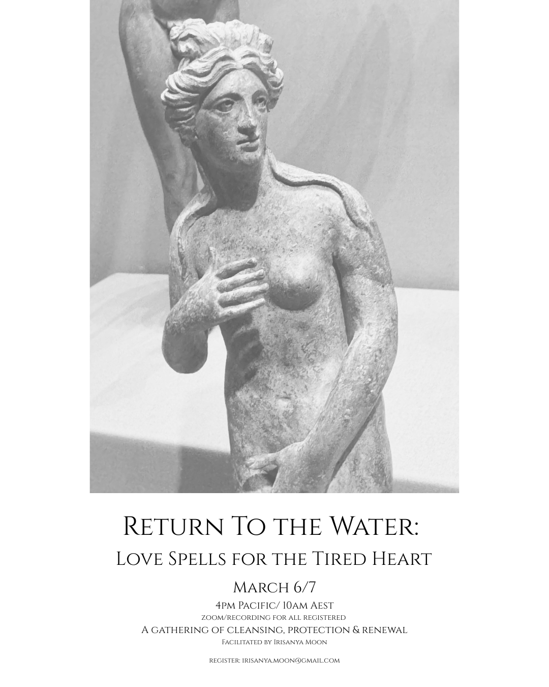 Return to the Water: Love Spells for the Tired Heart
