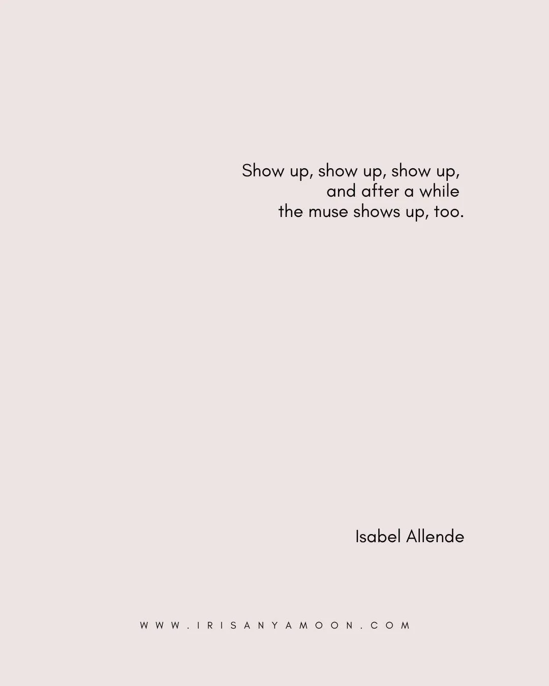 MONDAY HEART MAGICK

Show up, show up, show up, and after a while the muse shows up, too.
&mdash;Isabel Allende

In this essay, we listen to the Muses...

#themuses #inspiration #creativity #showingup #greekmythology #heartmagick