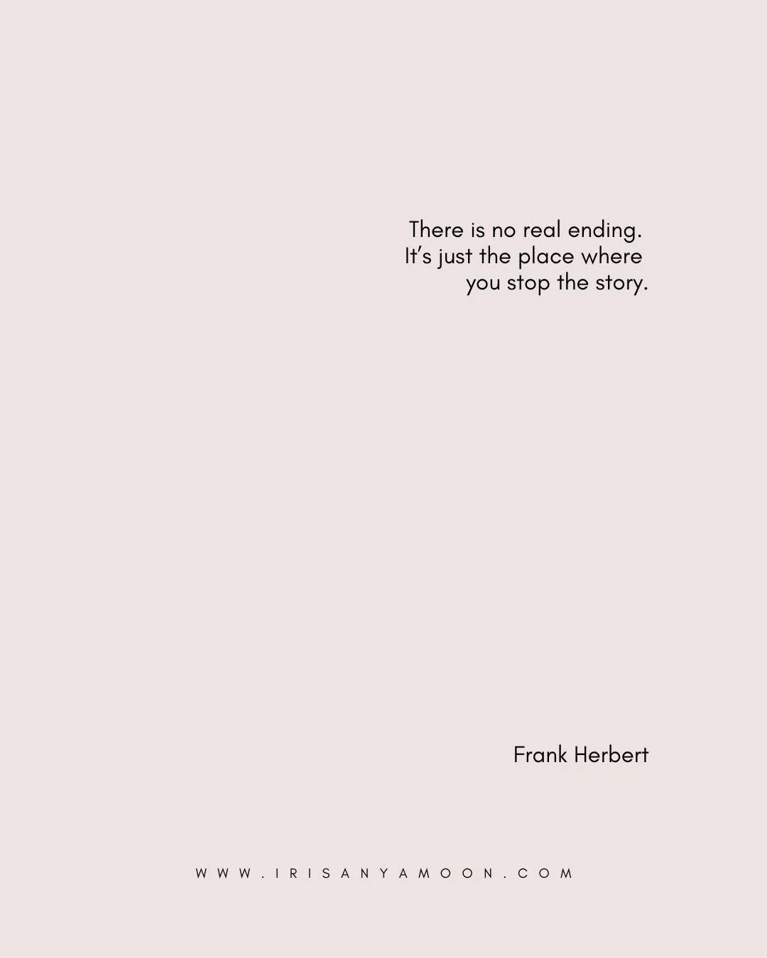 MONDAY HEART MAGICK

There is no real ending. It&rsquo;s just the place where you stop the story.
―Frank Herbert

In this essay, we'll discover the power of acting as if you already know who you are.

#personalnarrative #story #storytelling #selfcent