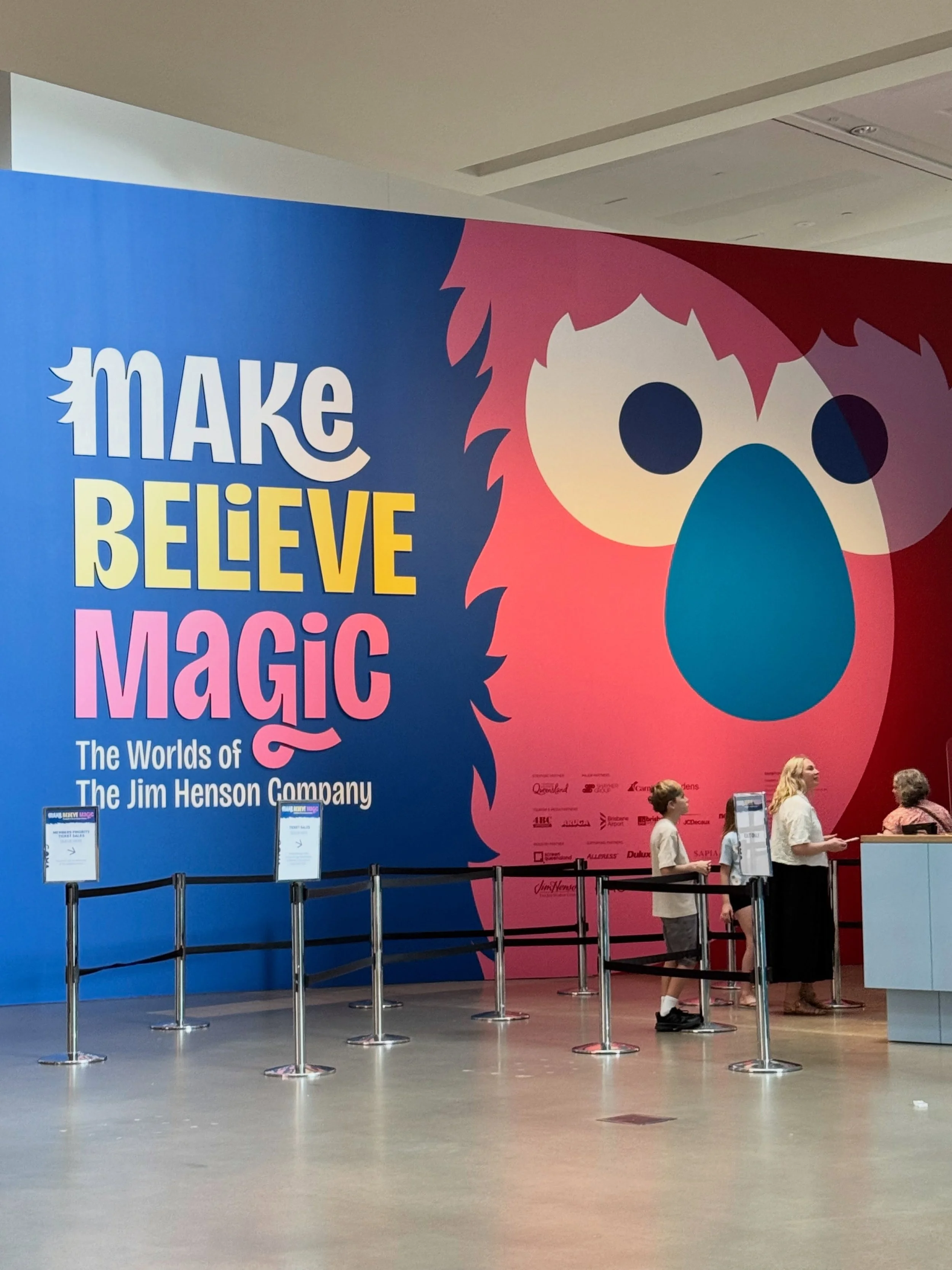 I cannot adequately express how much joy I felt seeing the Jim Henson &lsquo;Make Believe Magic&rsquo; exhibition.

I grew up with these beings and they helped me read, write and navigate a loud and scary world.

I wanted to hug Big Bird and Snuffleu
