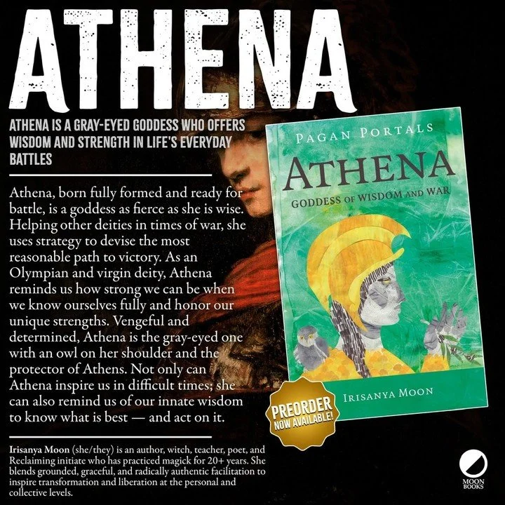 Coming October 27 in the UK and US: ATHENA

Athena, born fully formed and ready for battle, is a goddess as fierce as she is wise. 

Not only can Athena inspire us in difficult times; she can also remind us of our innate wisdom to know what is best &