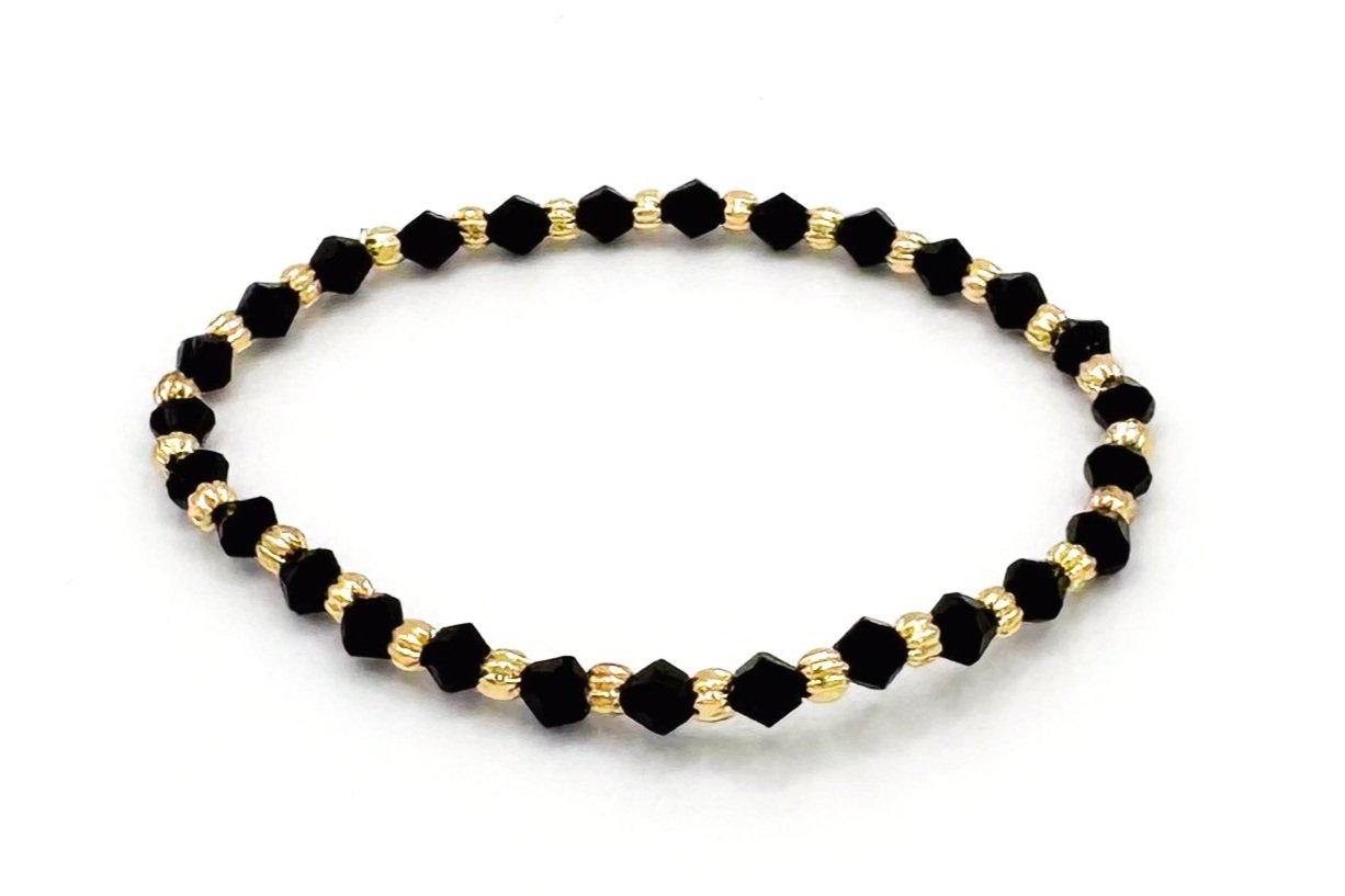 Crystal Love Midnight Gold