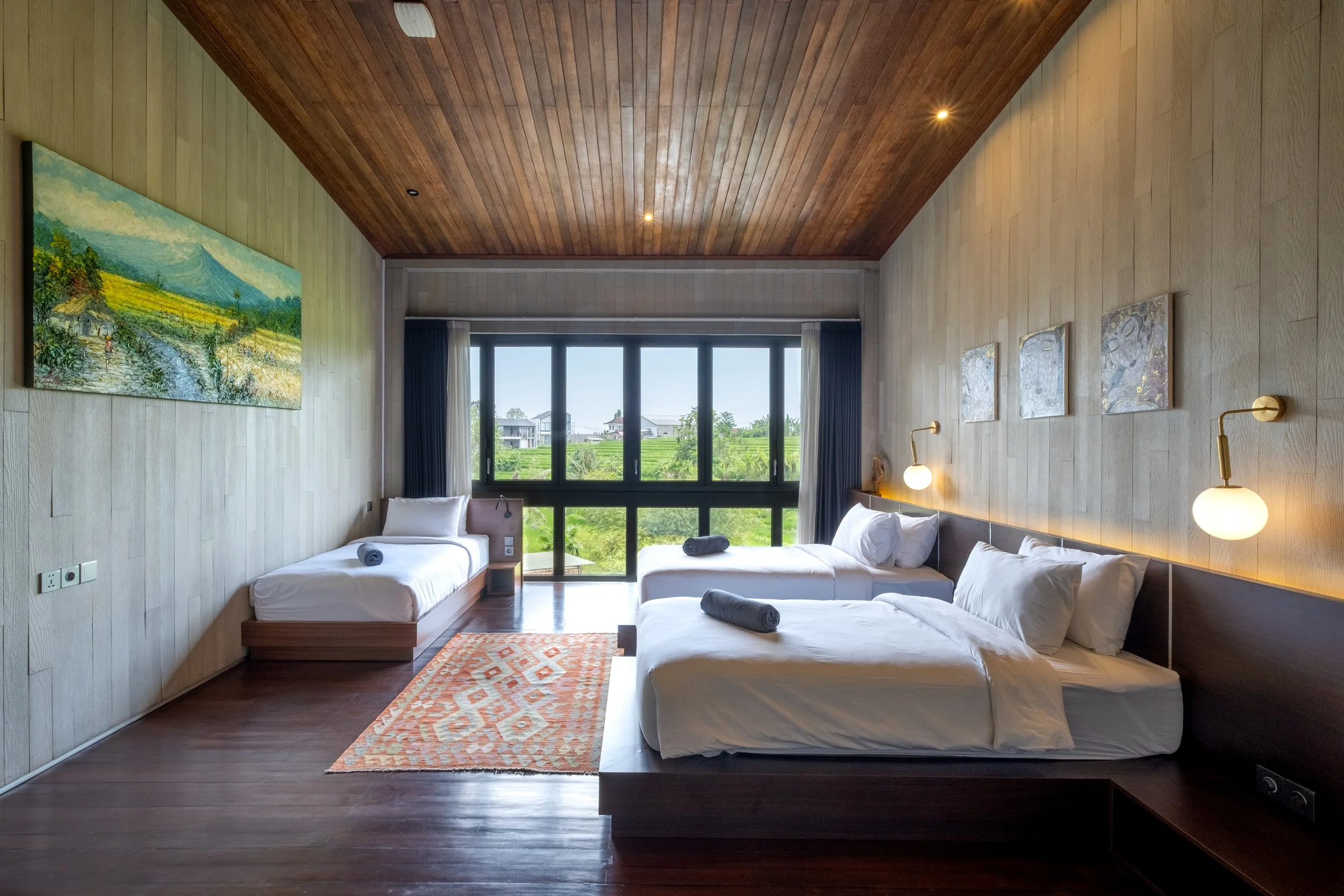 Frangipani Triple Bedroom