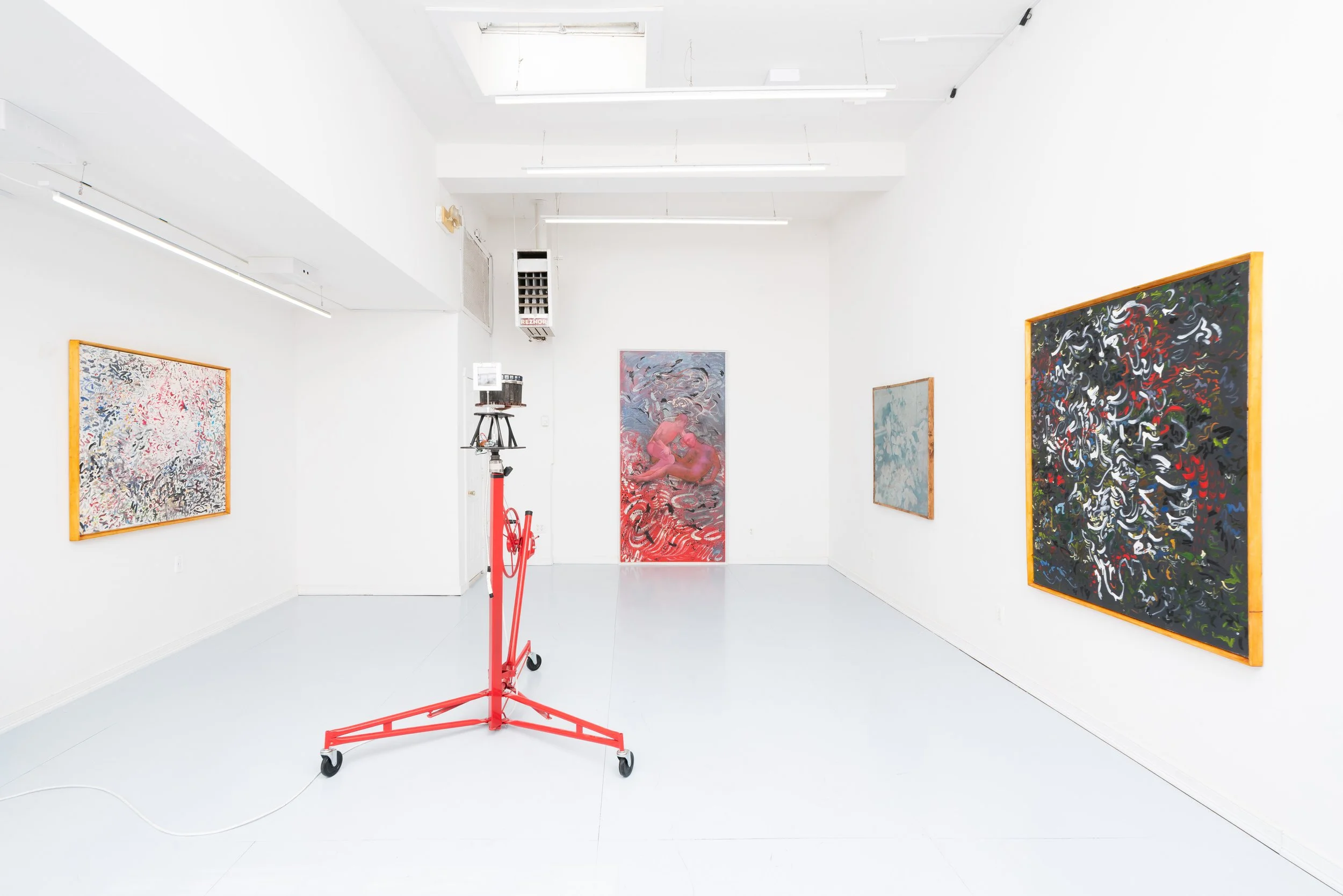 Installation view: Pat Reynolds:  It's My Party . Ptolemy, Glendale, NY, 2026.