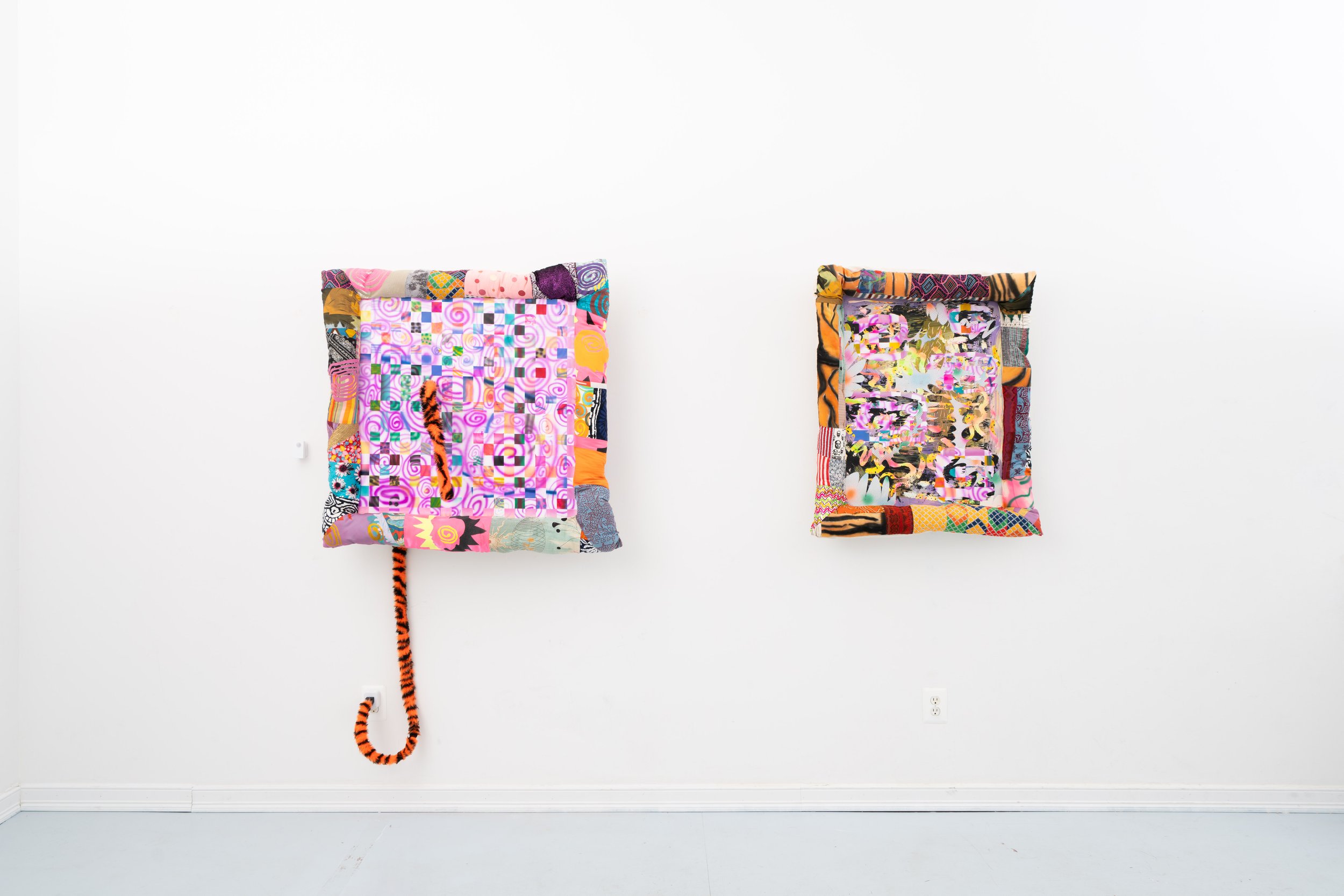 Installation view:  Simone Siegel: Alien Estates . Ptolemy, Glendale, NY, 2025.