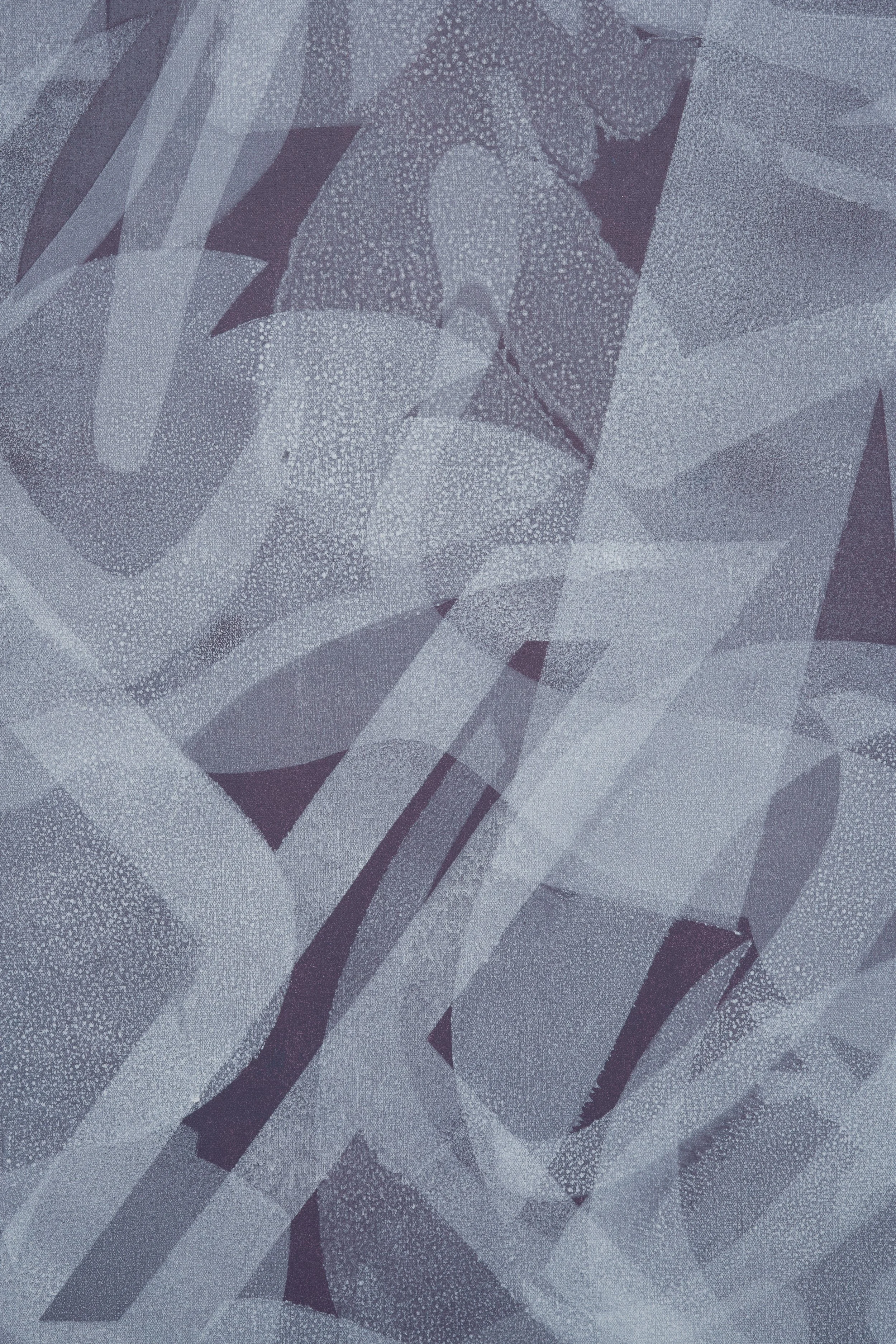 Adam Simon,  Bedlam 1 , 2024 (detail). Acrylic on canvas, 60 x 40 in.