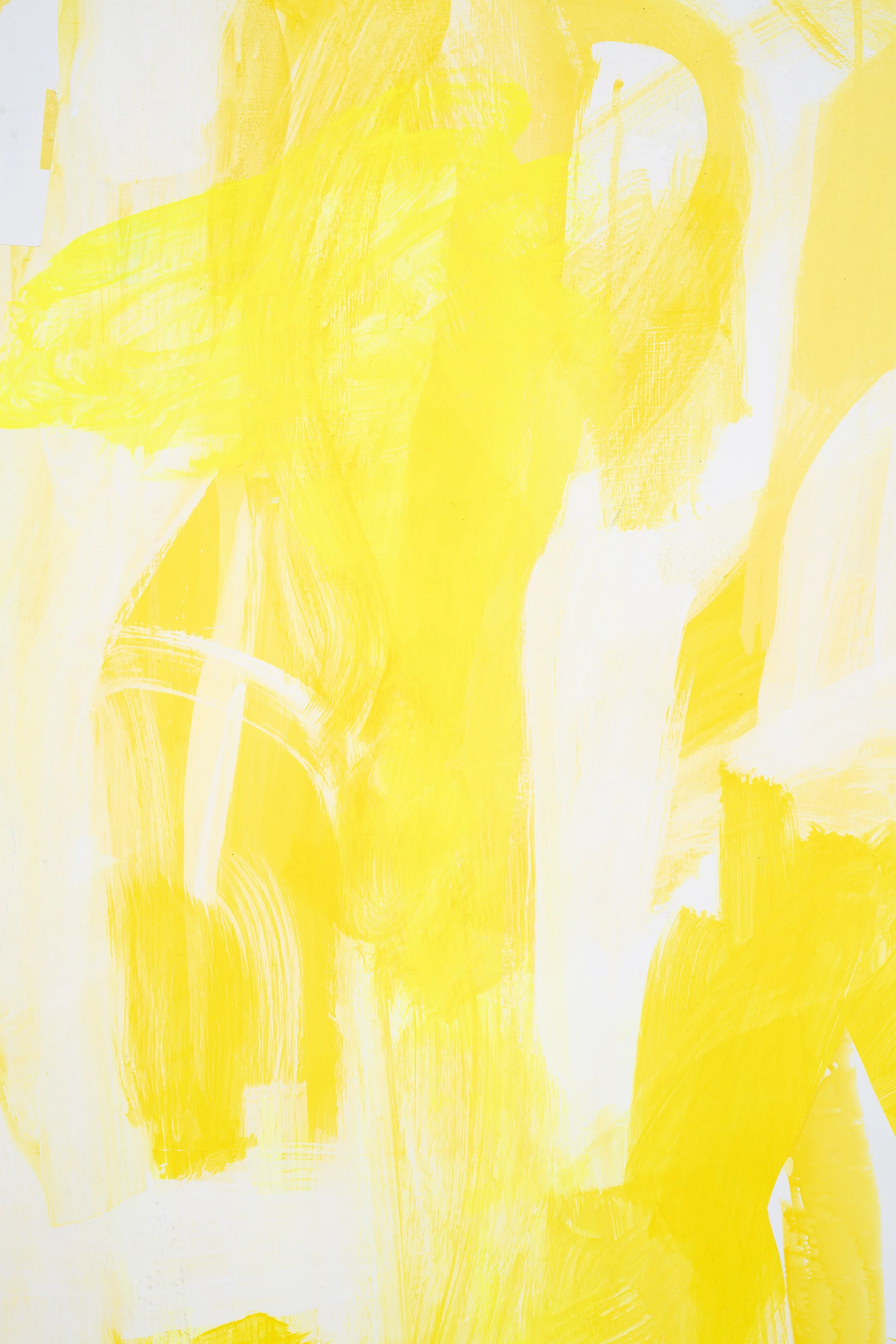 Michele Araujo,  Untitled, 218 , 2026 (detail). Mixed media, collage on aluminum, 52 x 30 in.