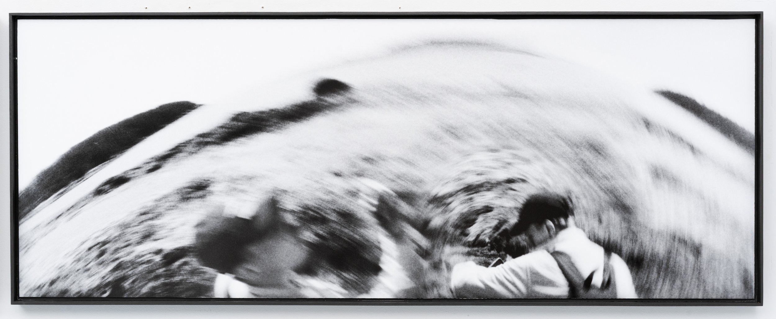 Leor Miller,  Experiential Blur (Portal) , 2025. Inkjet print, 22 x 57 7/8 in