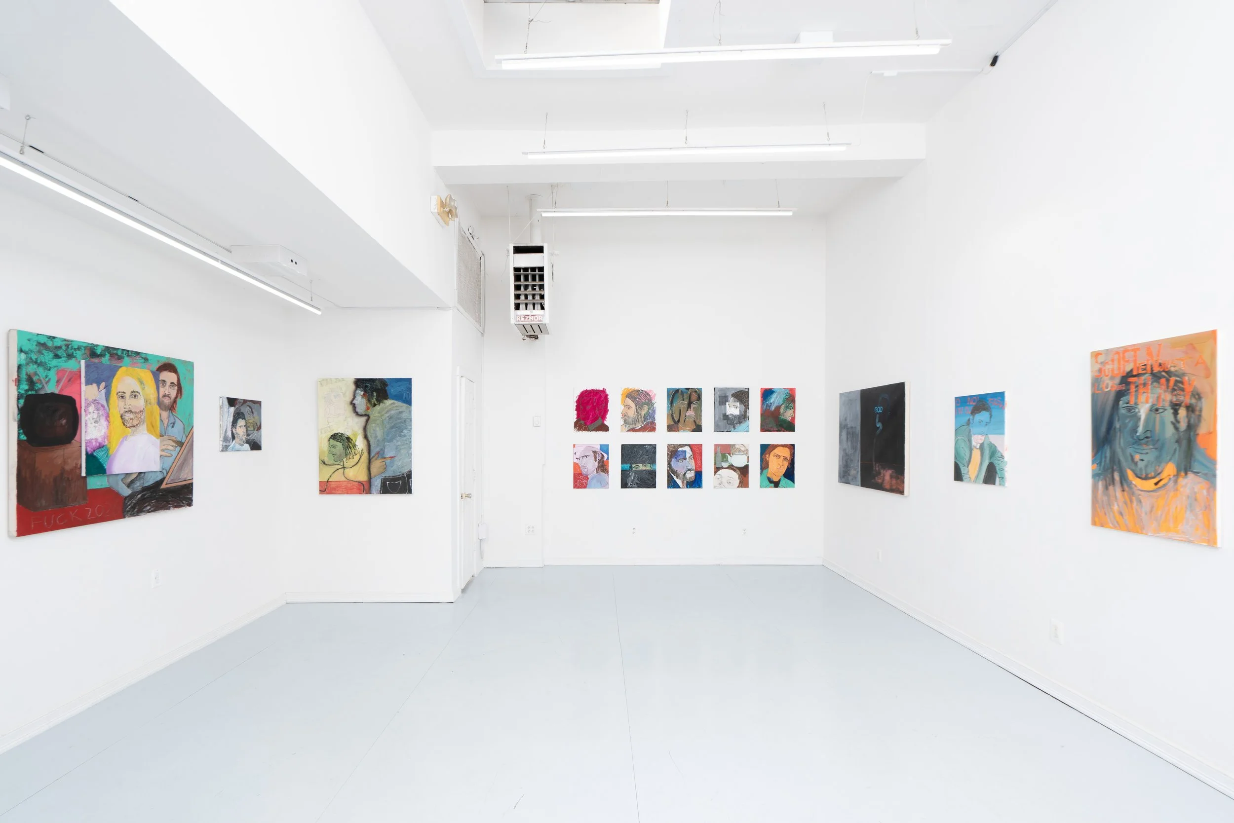 Installation view: Chris Retsina:  O No! I'm Out of Fash . Ptolemy, Glendale, NY, 2026.