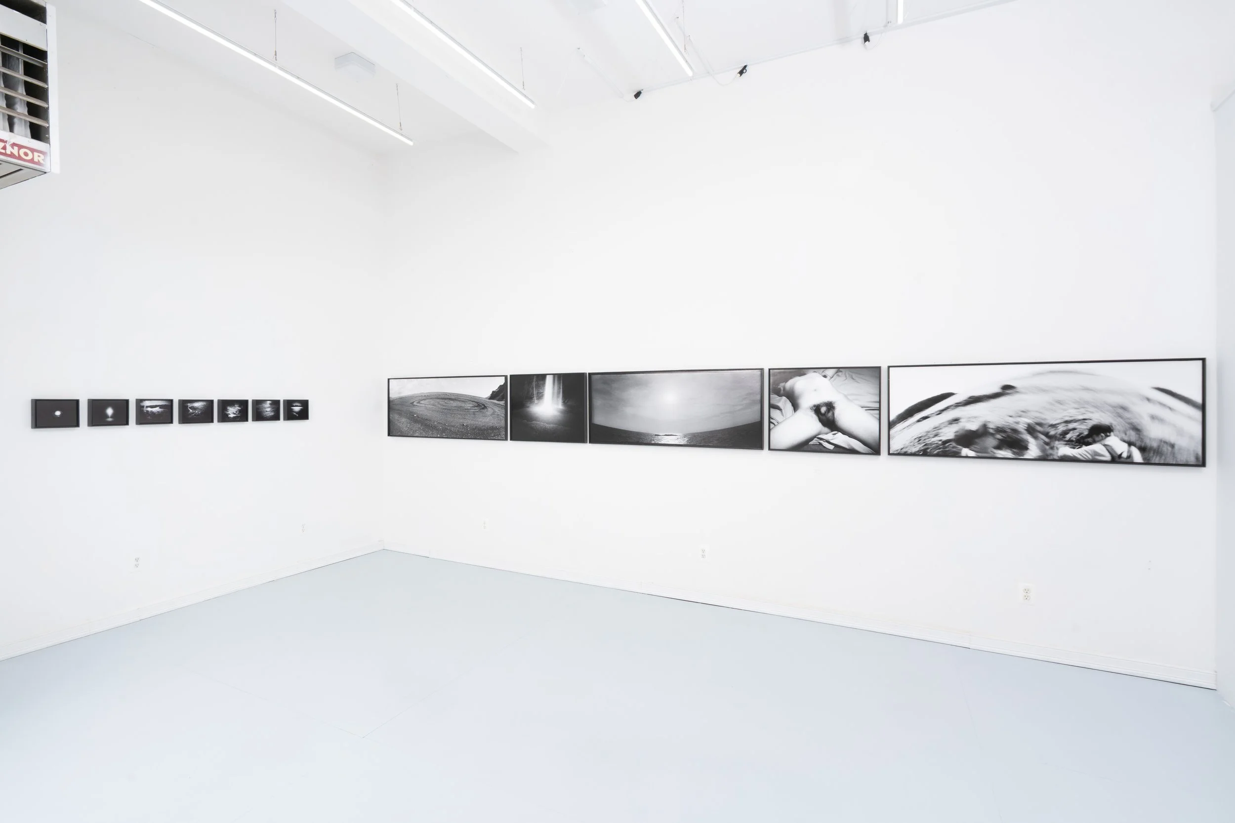 Installation view: Leor Miller:  Dividing Water from Water . Ptolemy, Glendale, NY, 2026.