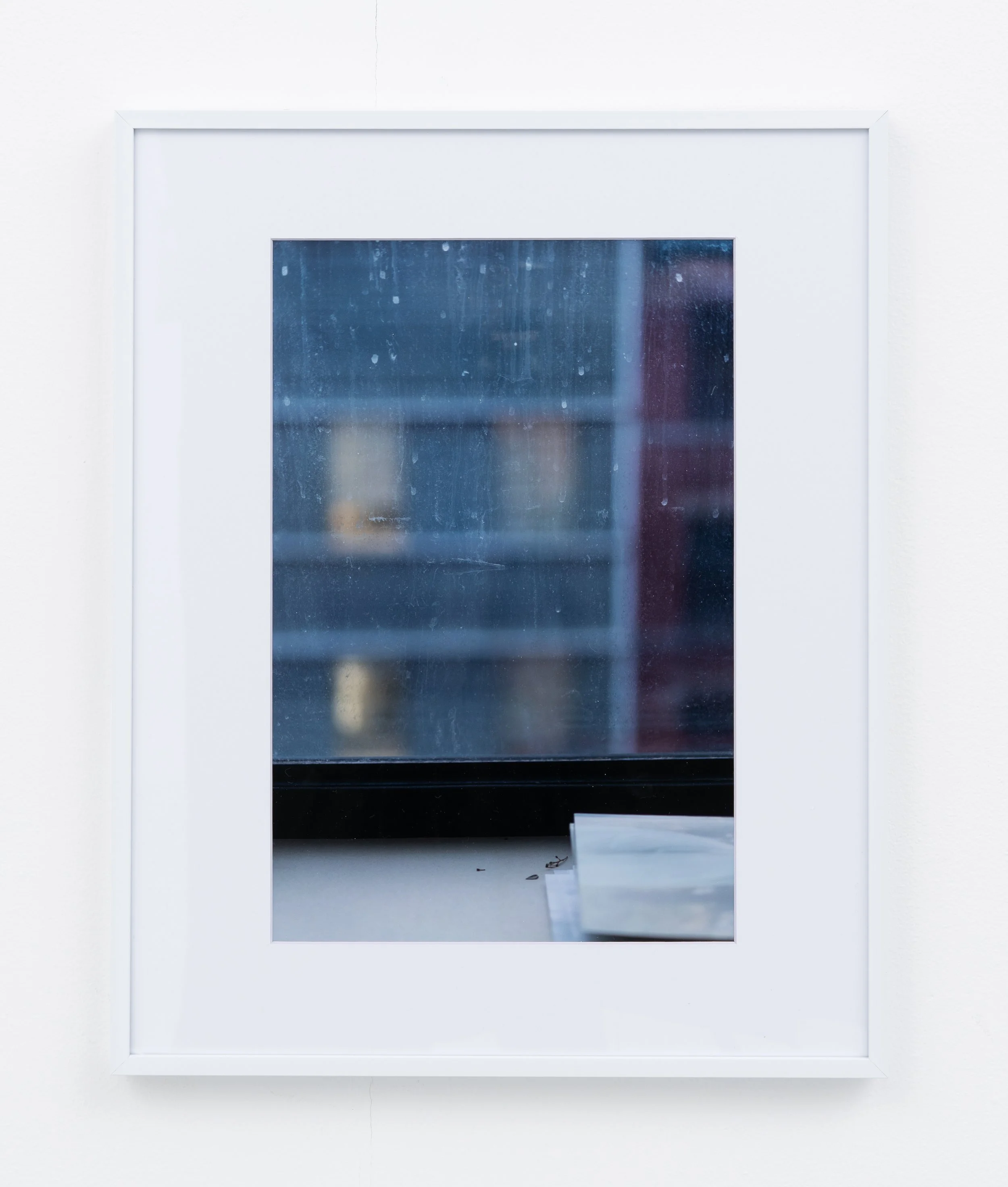 Amiko Li,  near (Window) , 2020. Inkjet print in aluminum frame, 20 3/16 x 16 3/16 x 1 in. Printed 2025. Edition of 3 plus 1 AP.