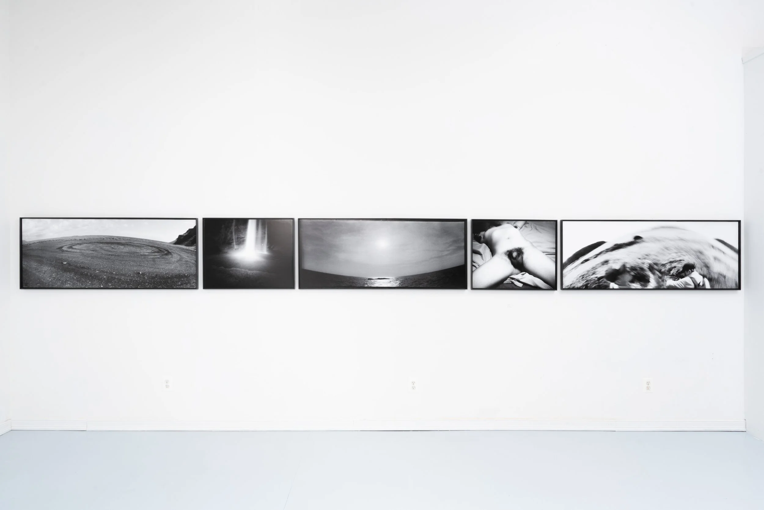 Installation view: Leor Miller:  Dividing Water from Water . Ptolemy, Glendale, NY, 2026.