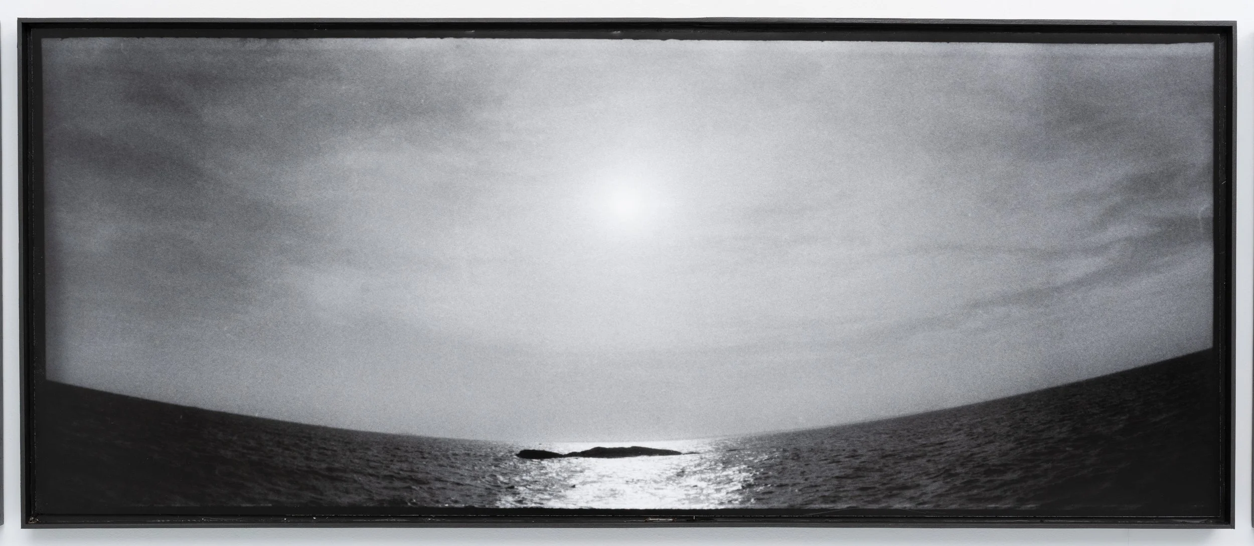 Leor Miller,   Untitled (Island) , 2025. Inkjet print, 22 x 53 3/4 in