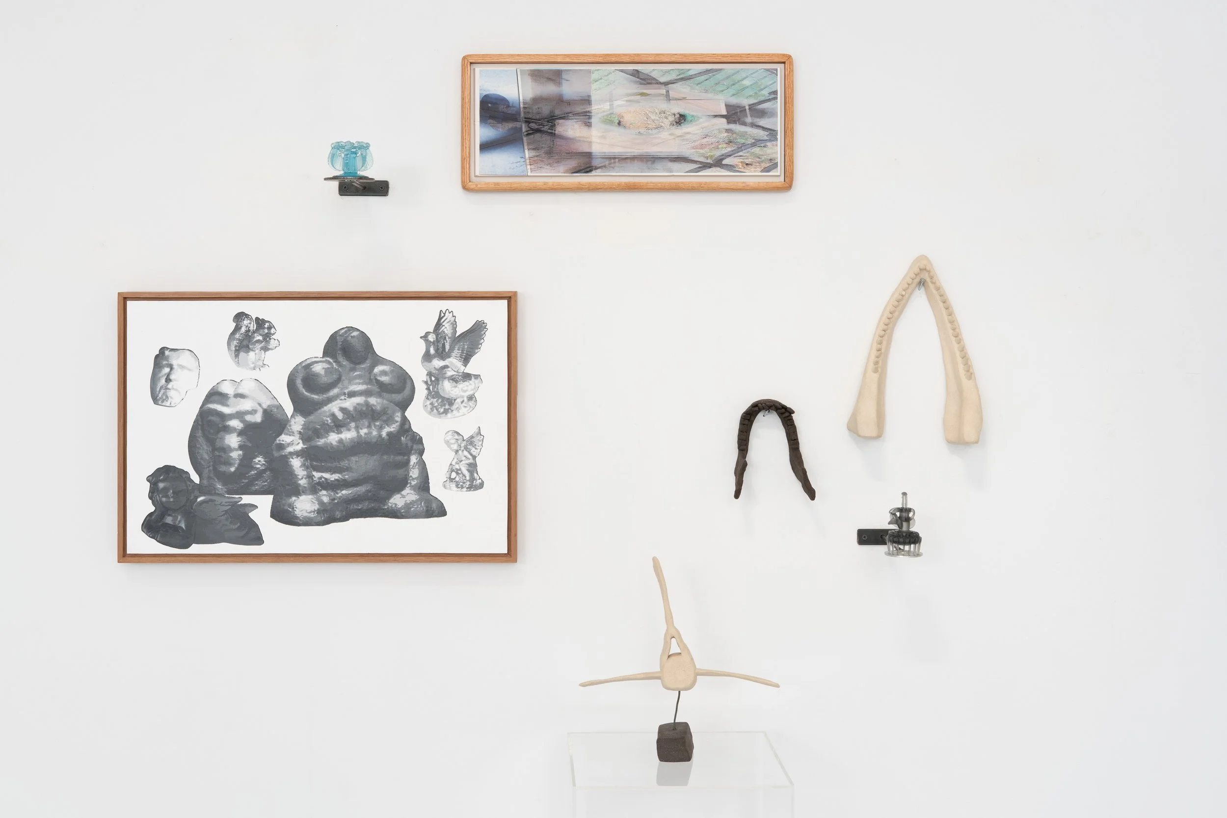 Installation view:  Armarium Mirabilium , presented by Plum Gallery. Ptolemy, Queens, NY, 2026.