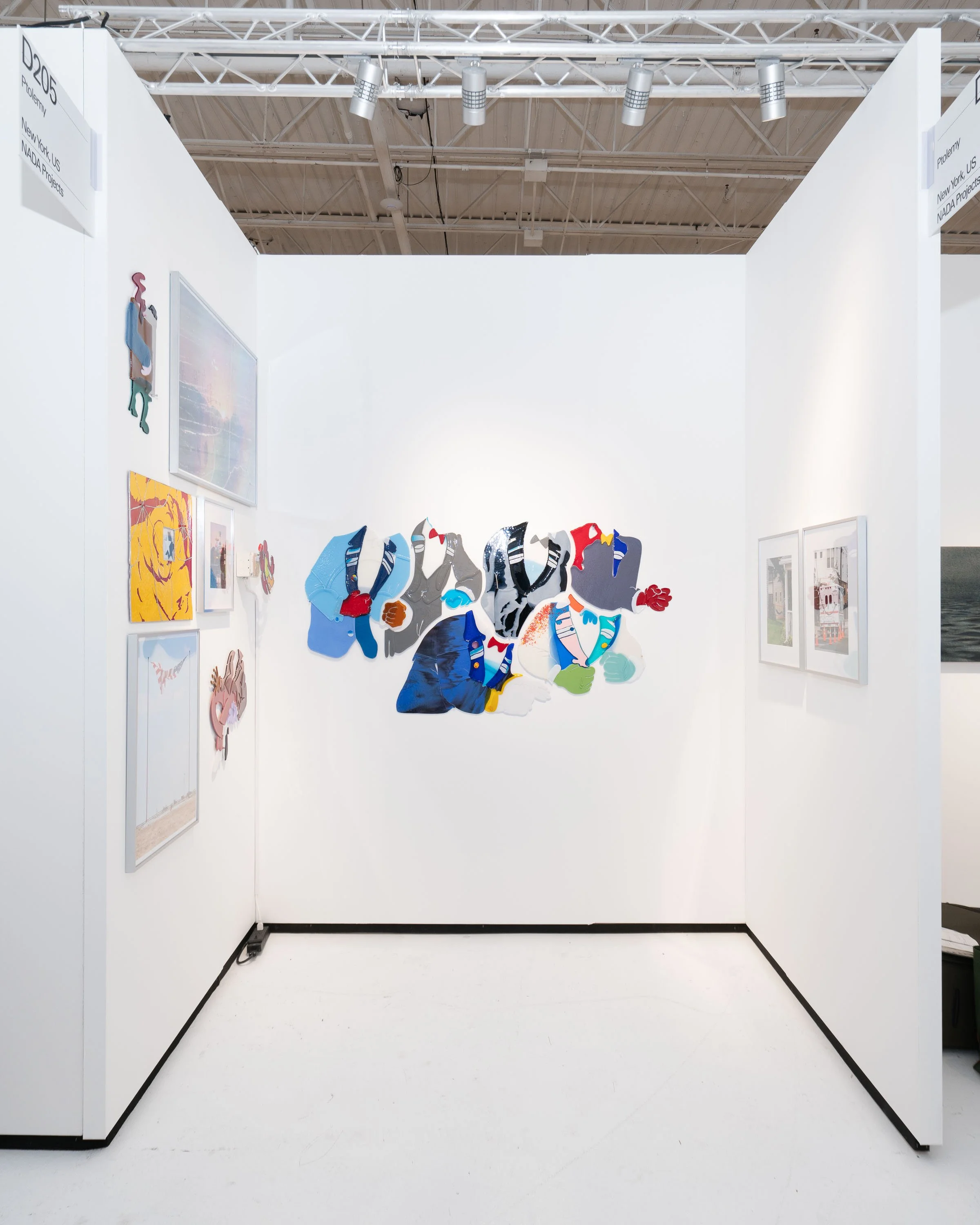 Installation view: Ptolemy at NADA Miami, 2025.