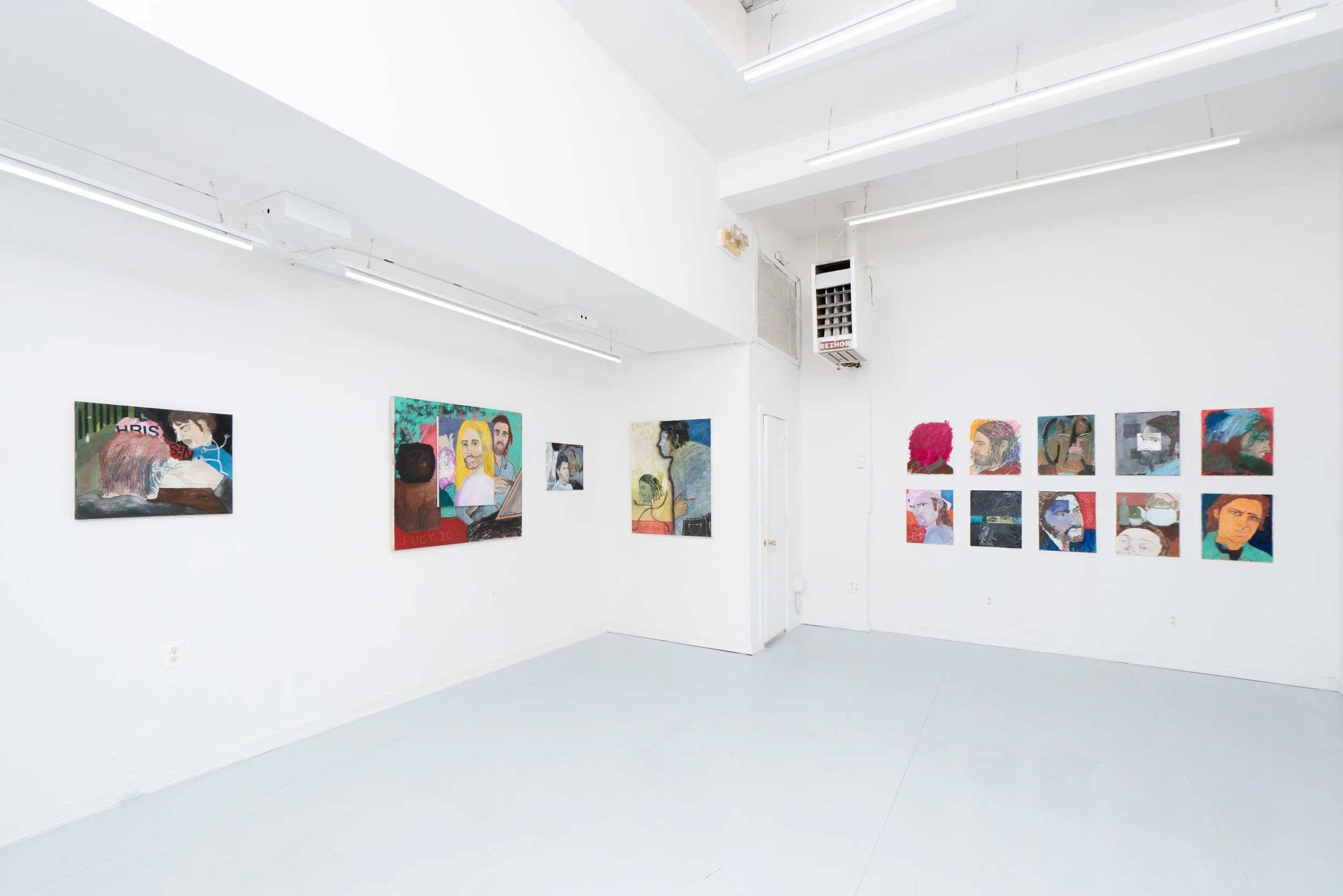 Installation view: Chris Retsina:  O No! I'm Out of Fash . Ptolemy, Glendale, NY, 2026.