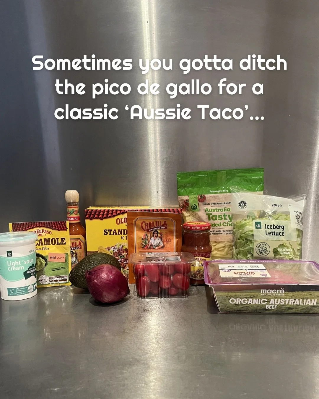 Sometimes you crave what Mum made (with a few tweaks obvs).

#oldelpaso #tacos #tastyshreddedcheese #foodcravings #crunchytaco