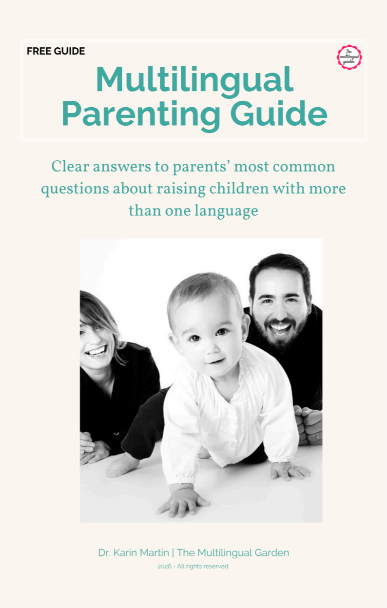 Free multilingual parenting guide for families raising multilingual children
