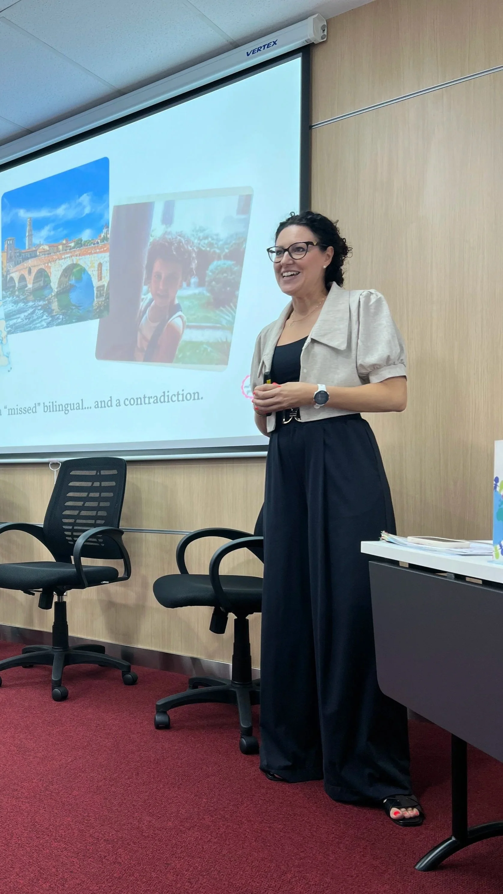 Dr. Karin Martin, multilingual parenting coach and family language consultant