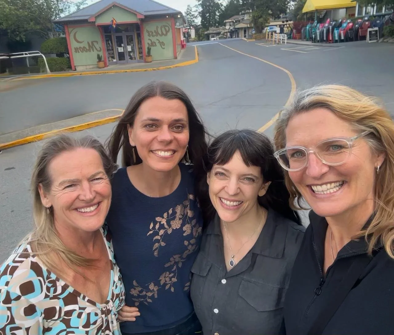 Sandy Sernoski, Jenny Abel, Jandy Anderson, Neerava Kroeger - all Dalian Method Facilitators