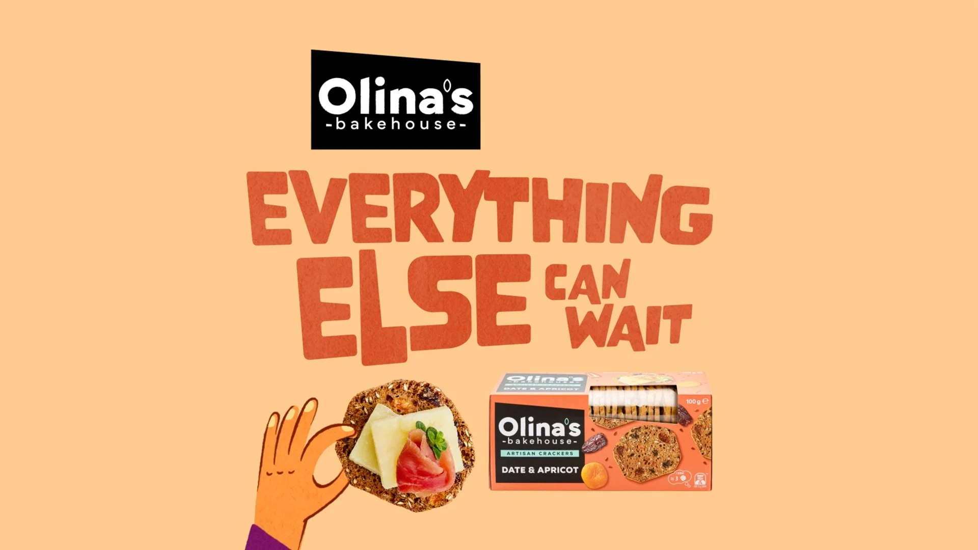 Olina's Bakehouse Crackers – Everything Else Can Wait