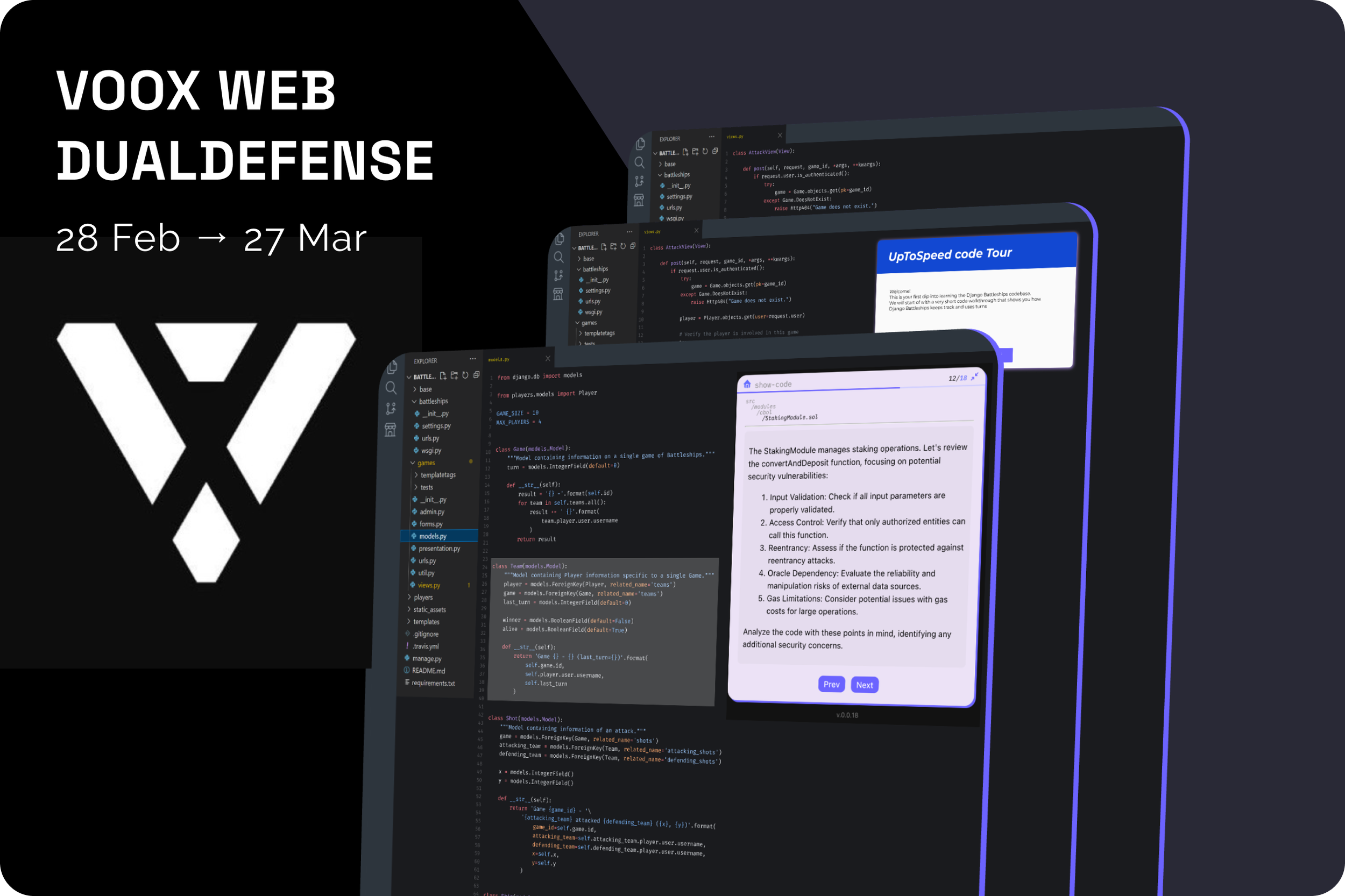 VOOX Web DualDefense