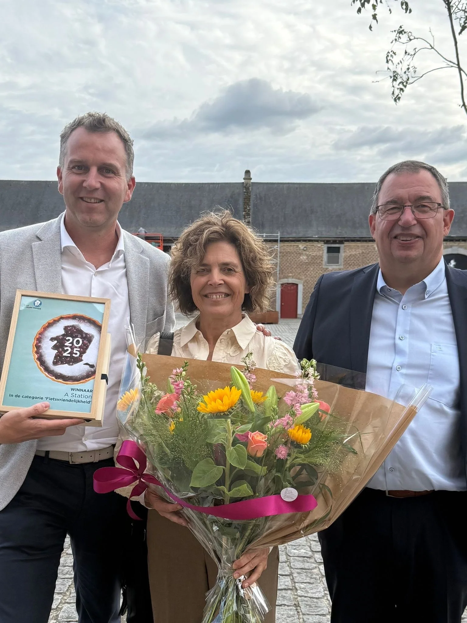 A Station wint Visit Limburg Award voor fietsvriendelijkheid!