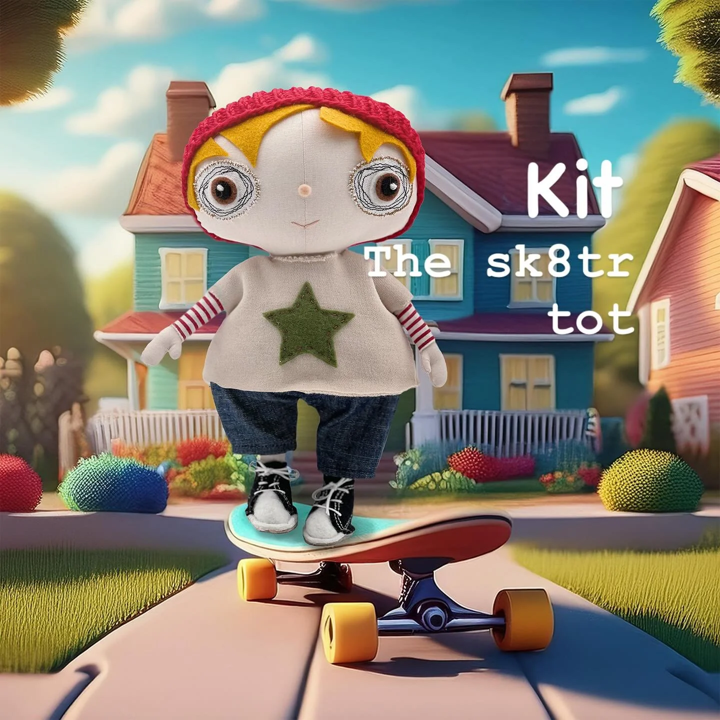 Gender neutral soft toy @florieandmillie 
.
.
.
#etsyshop #softtoyshandmade #genderneutraltoys #mummysboy💙 #skaterboy #skatergirl #handmadedolls #fabricdoll #giftsforboys #ooakdoll #handmadeaustralia #madeinsydney