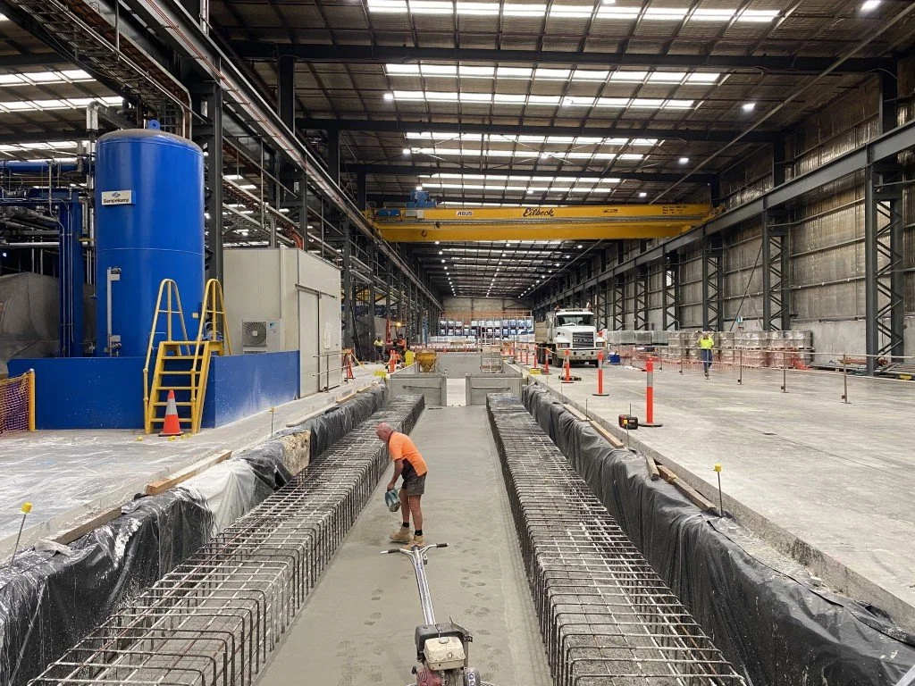 Fenner Dunlop Concrete detailed — Grid Construction