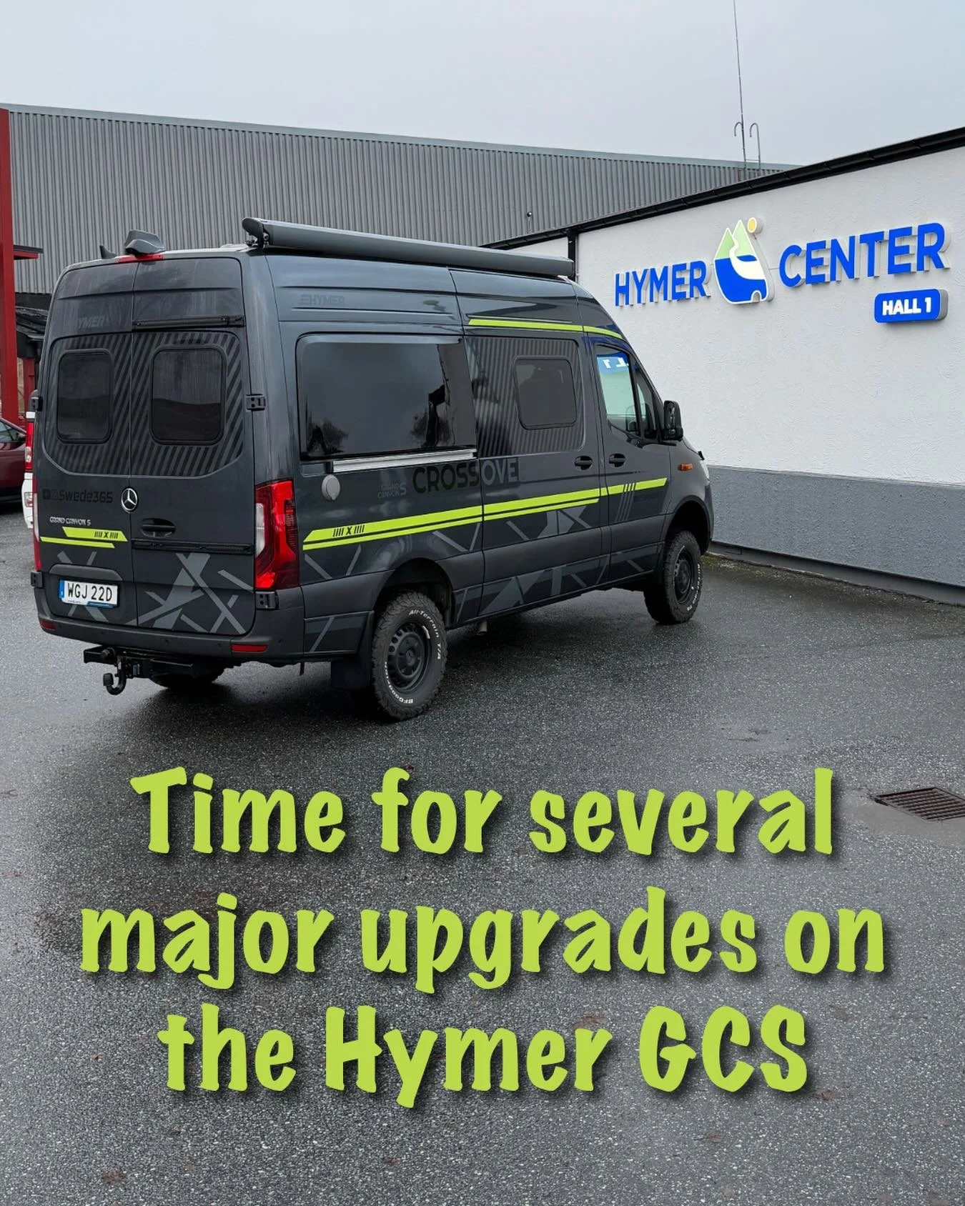 It&rsquo;s finally time for some major upgrades on my Hymer Grand Canyon S Crossover.
I&rsquo;ve been waiting six months for the last parts to arrive &mdash; and they&rsquo;re finally here.

Now comes the exciting(and slightly stressful) part: see if