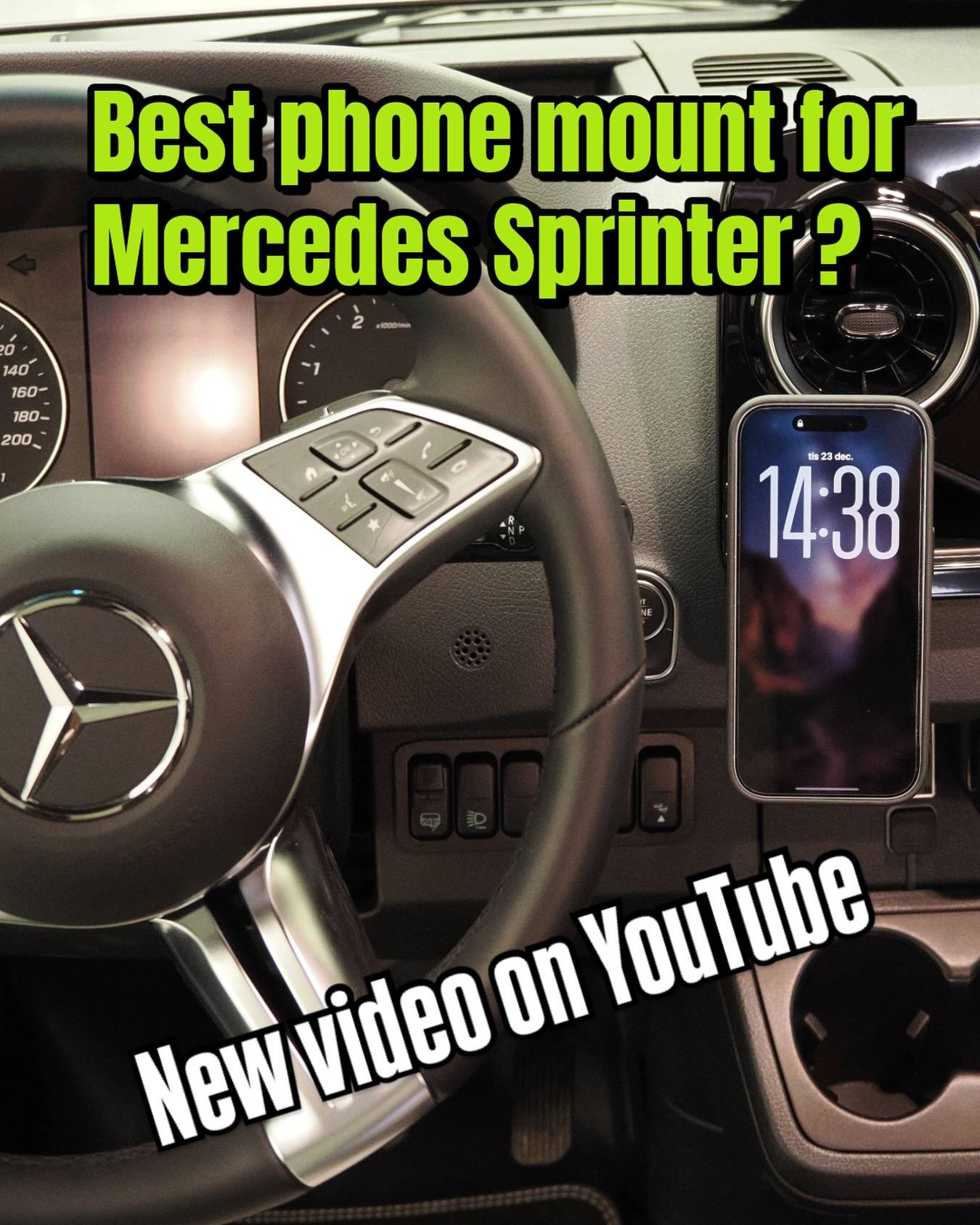 &rsquo;ve owned several motorhomes and camper vans based on the Mercedes Sprinter 🚐, but I&rsquo;ve never been fully happy with any phone mounting solution&hellip; until now! 🙌

In my latest YouTube video, I test a promising phone mount from Offroa