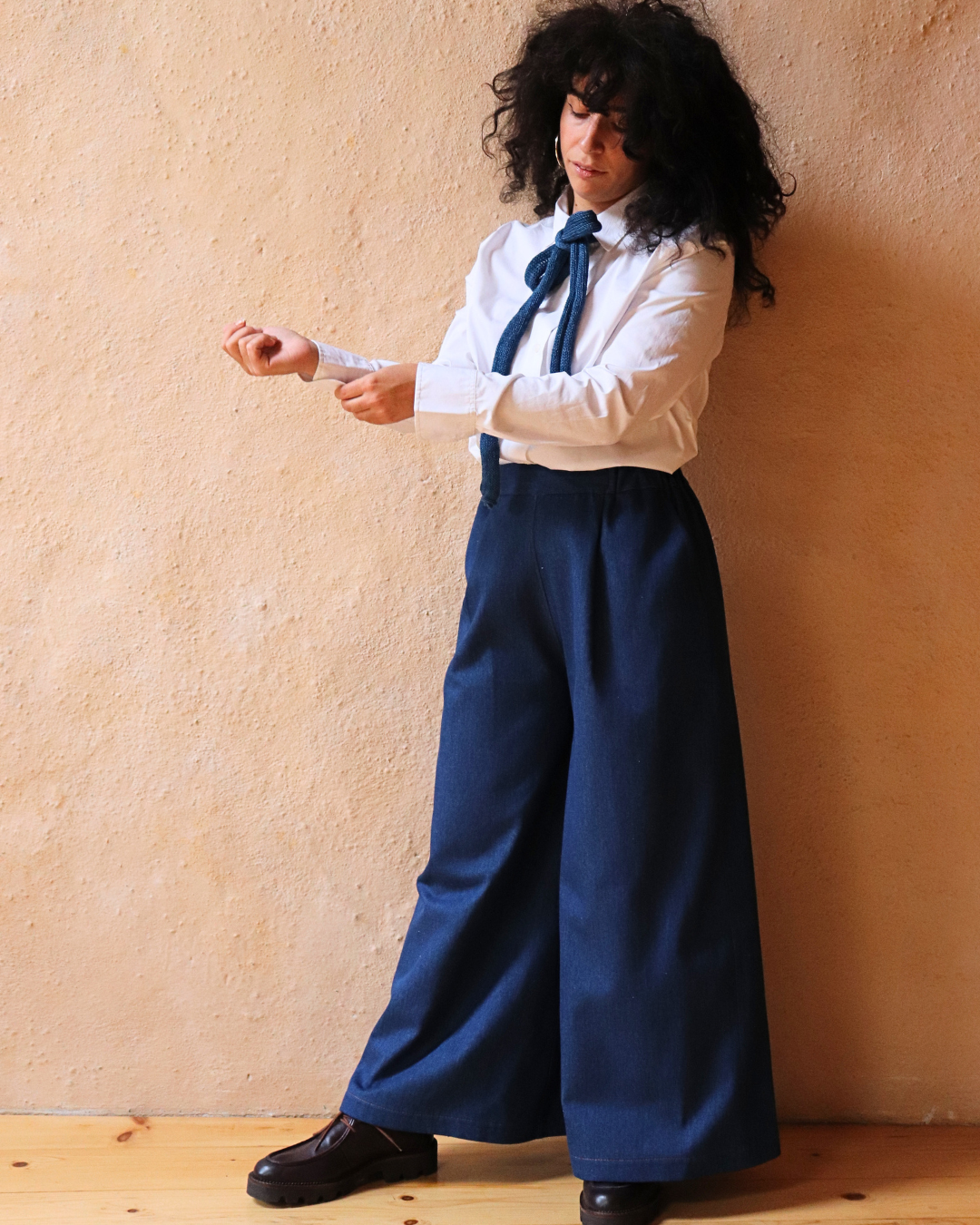 Pantalon Palazzo JEANS