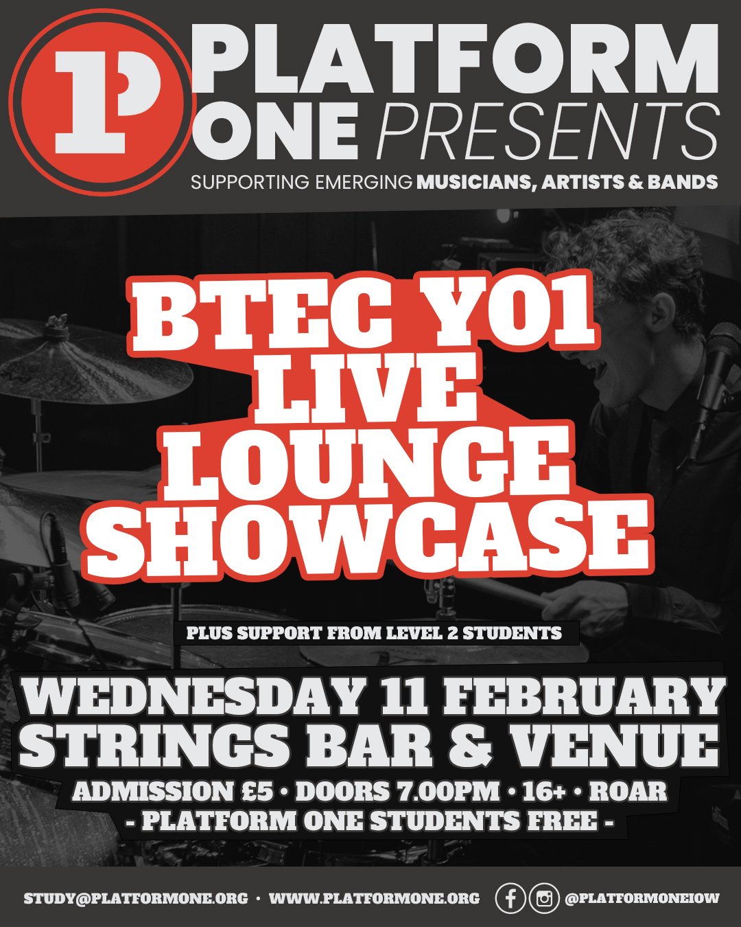 BTEC Year 01 Live Lounge Showcase
