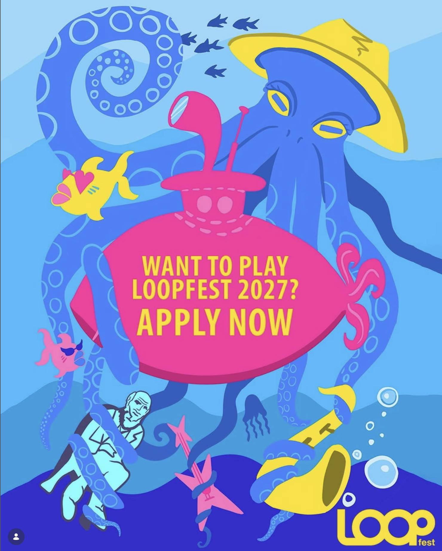 Apply to Play Loopfest 2027 