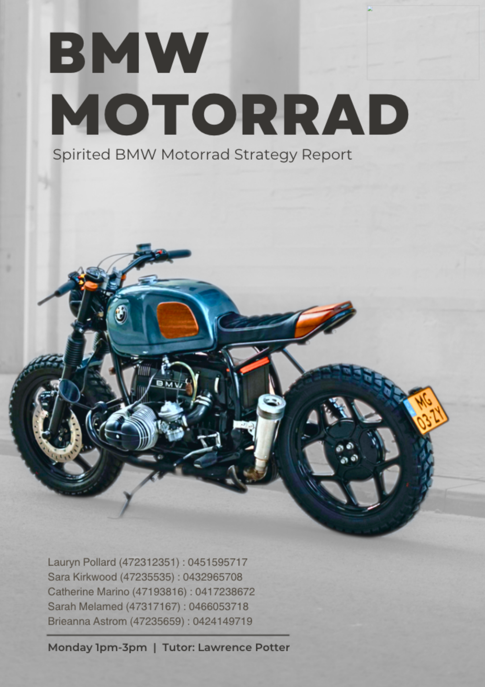 BMW Motorrad WIP