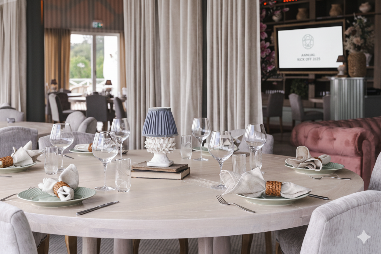 Kickoff ved fjorden – glem beige bedriftsfester.