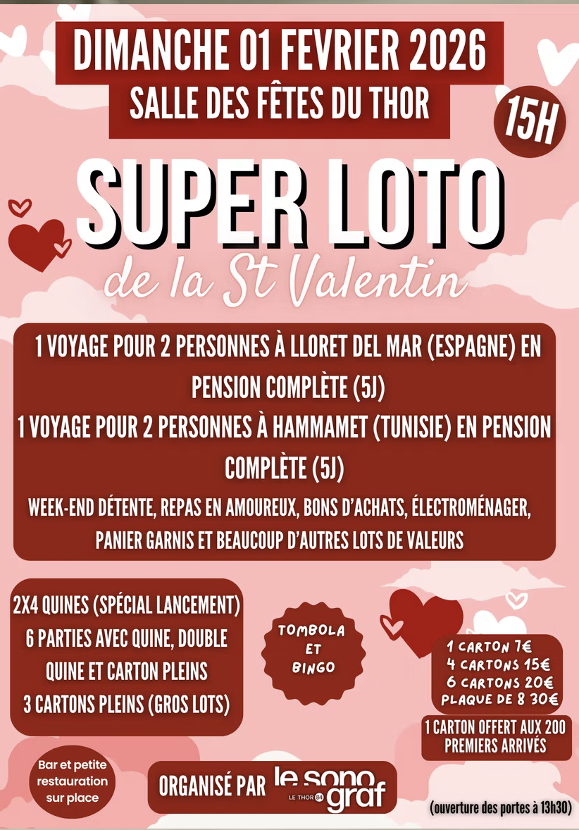 Super Loto Saint-Valentin