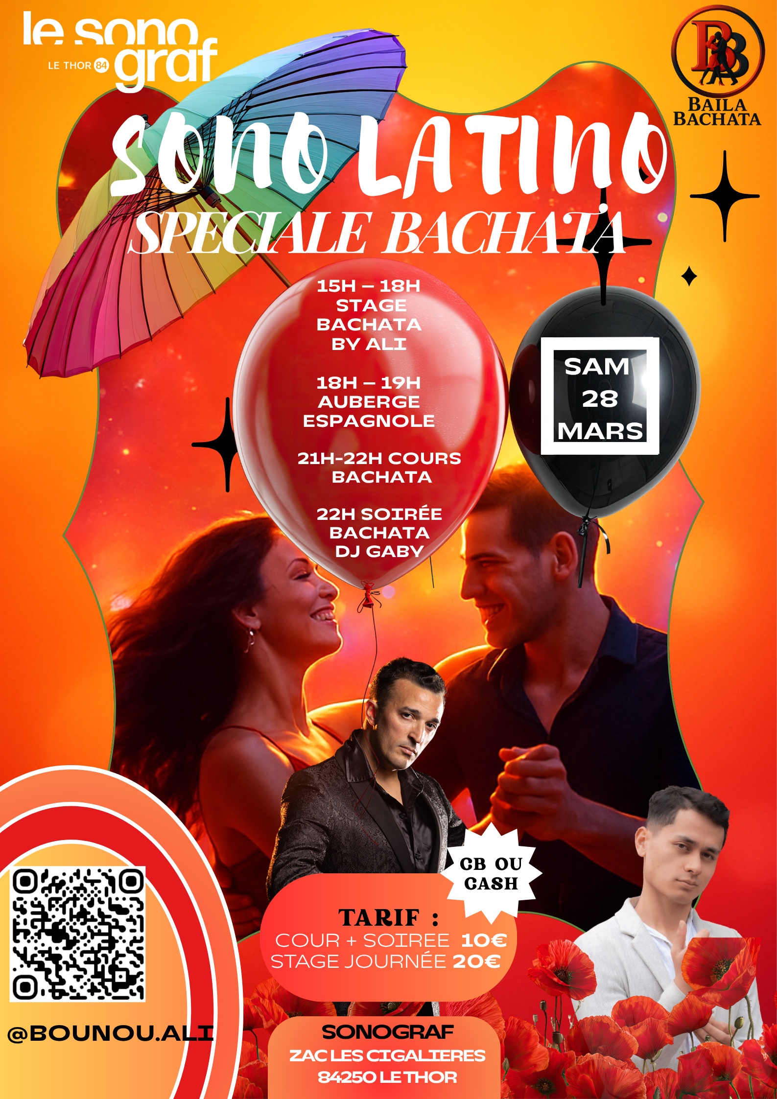 SOIREE BACHATA AVEC ALI