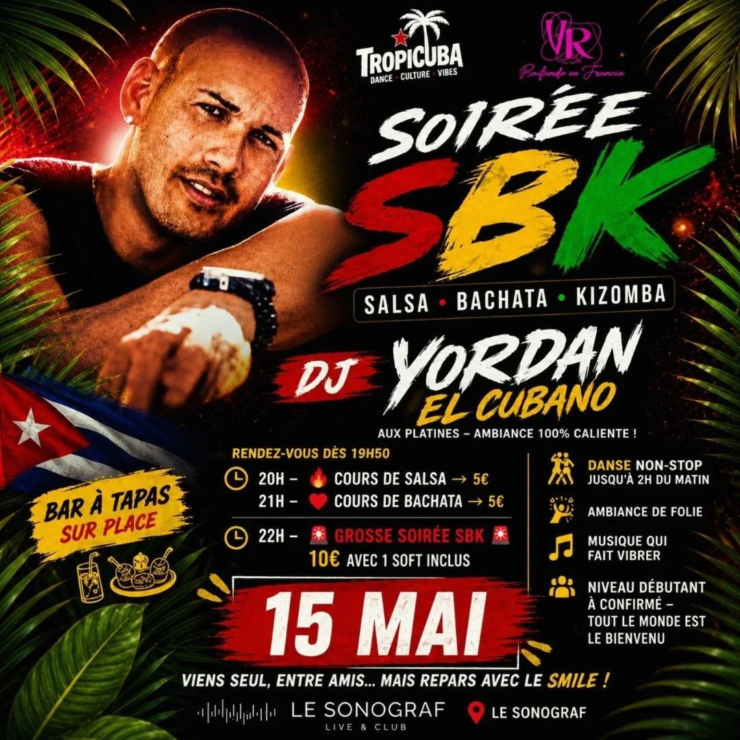 SOIREE SBK AVEC YORDAN EL CUBANO
