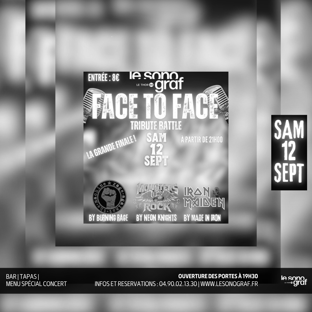 FACE TO FACE FINALE