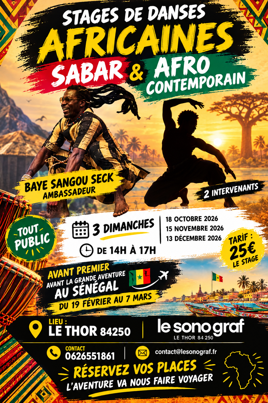 STAGE DANSE AFRICAINE