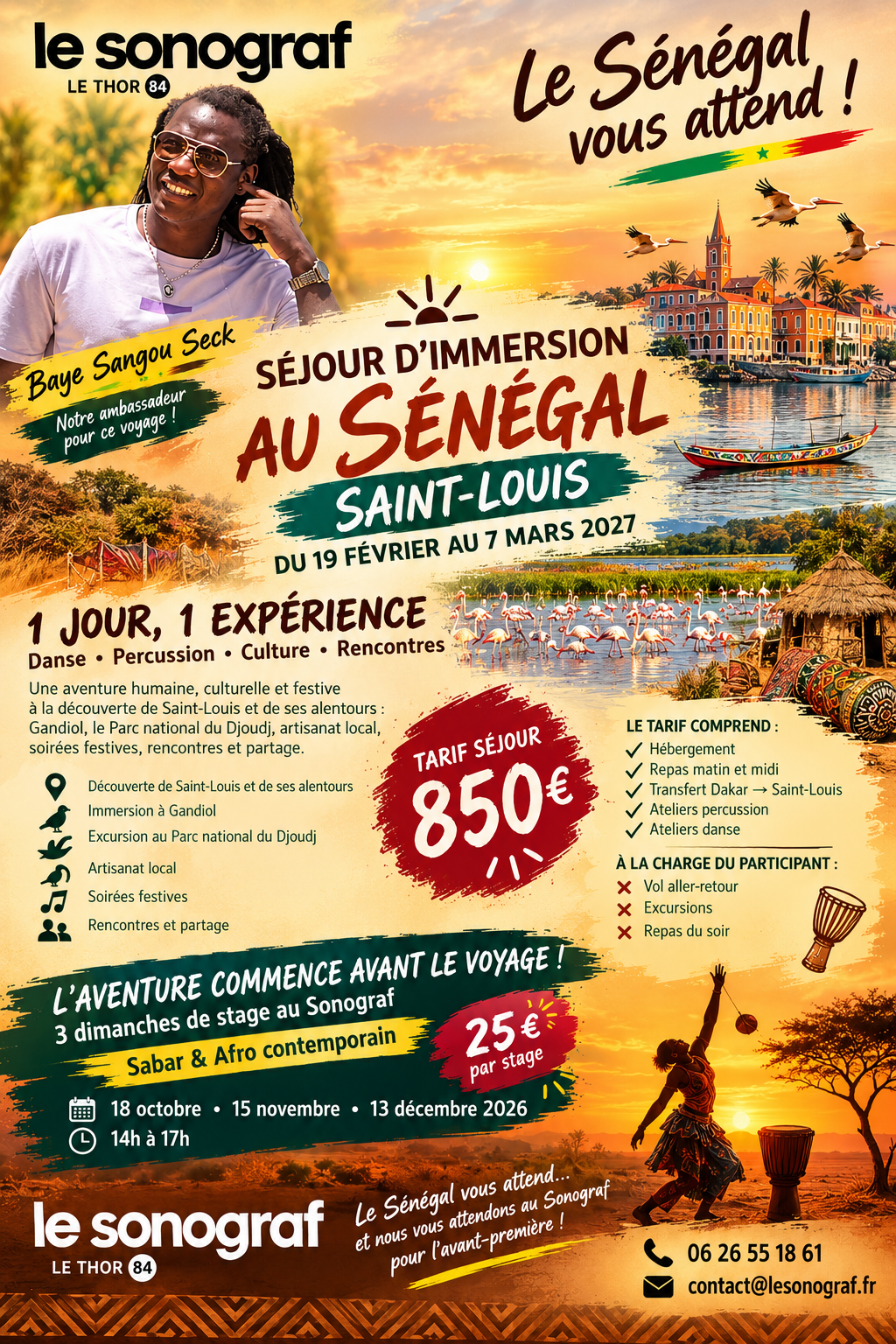 UN VOL POUR LE SÉNÉGAL 