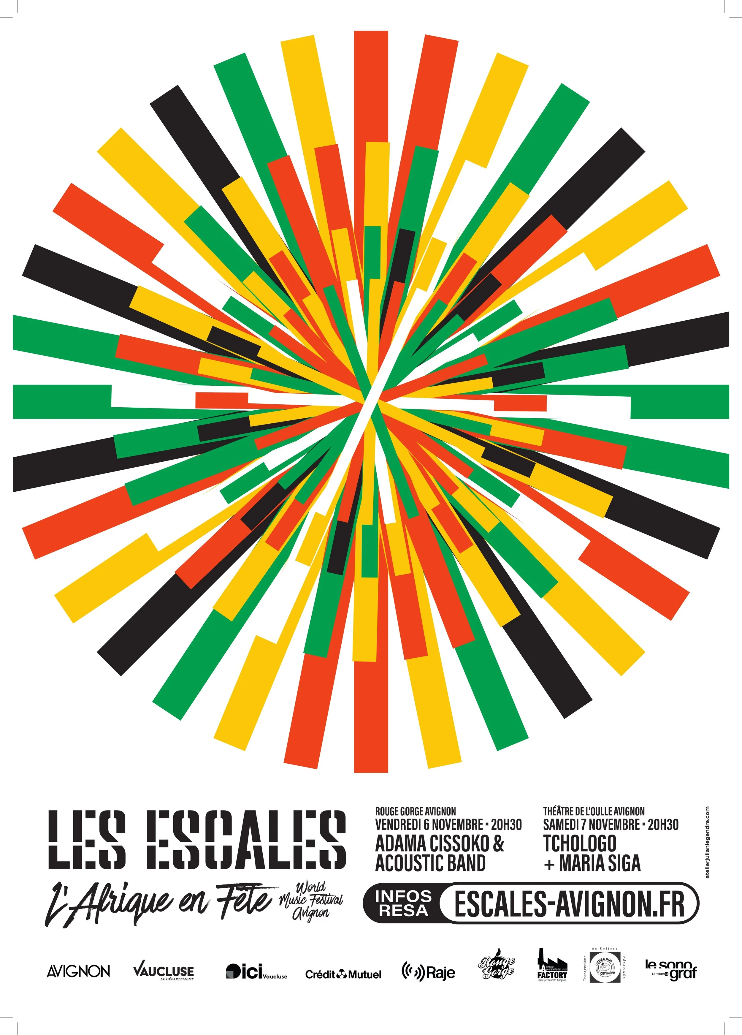 LES ESCALES  ROUGE GORGE AVIGNON ADAMA CISSOKO § ACOUSTIC BAND